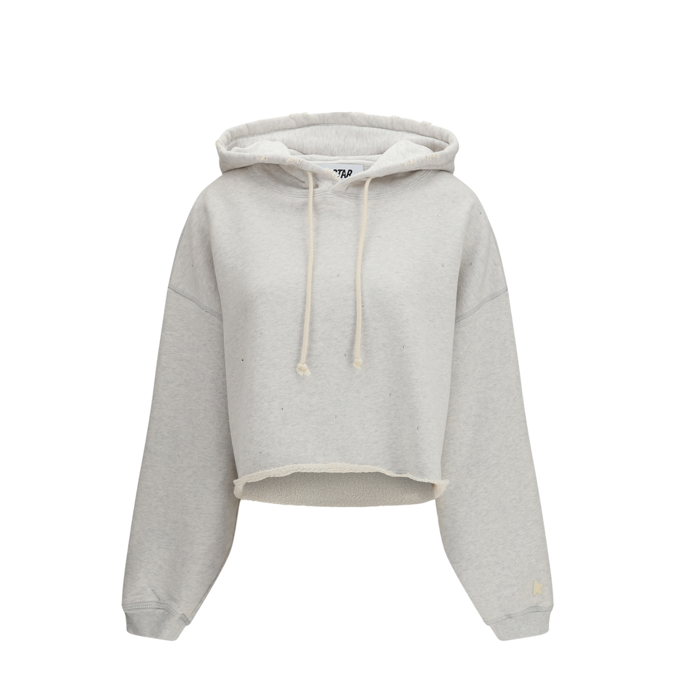 Star Cropped Hoodie - Image 1