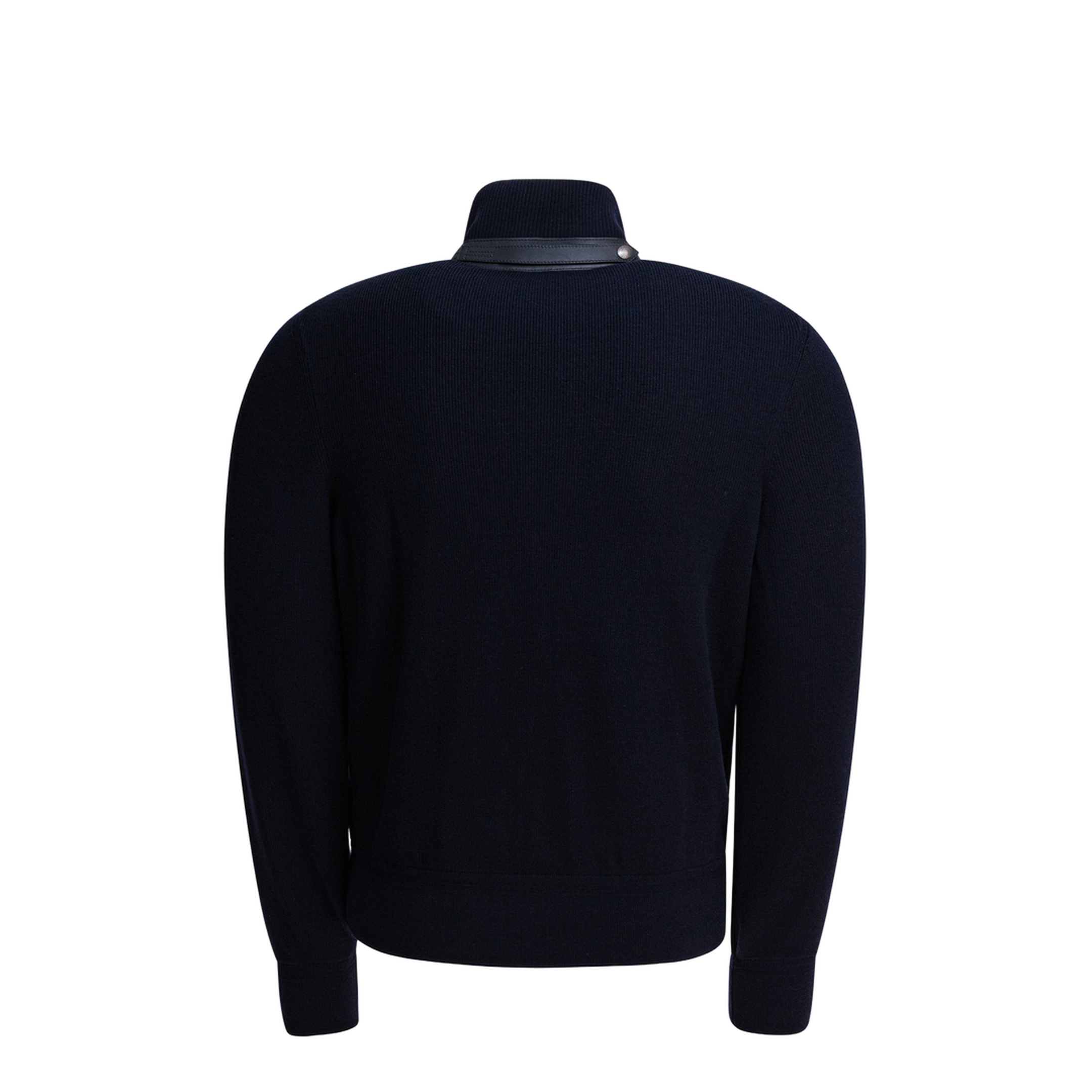 Nylon And Wool Short Down Jacket - Image 2