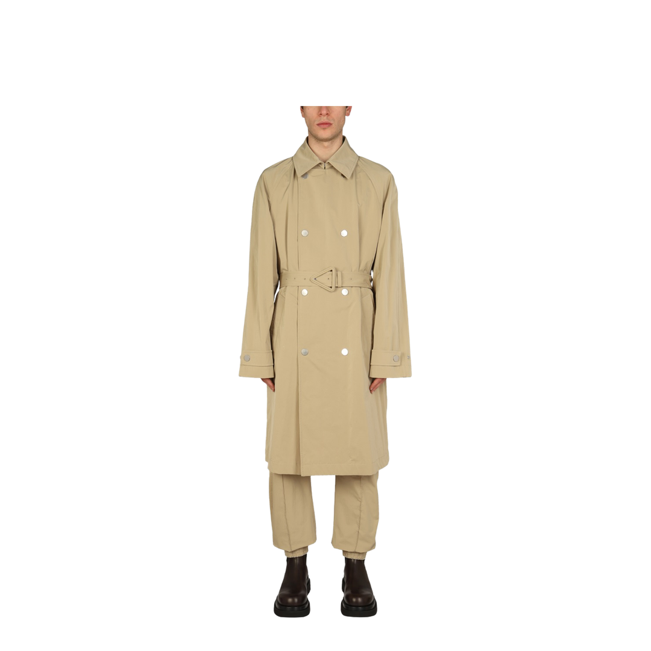 Nylon Trench Coat - Image 1