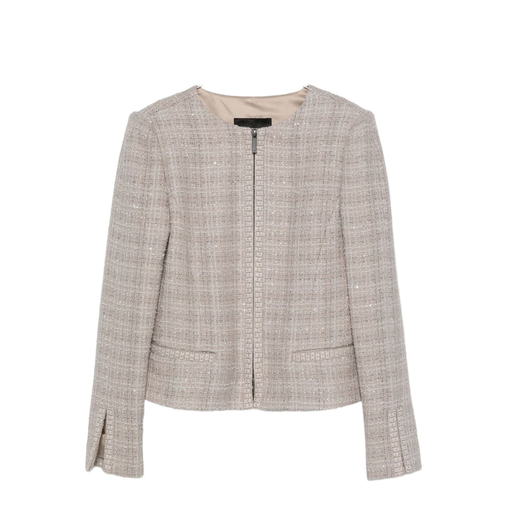Wool Blend Blazer Jacket - Image 1