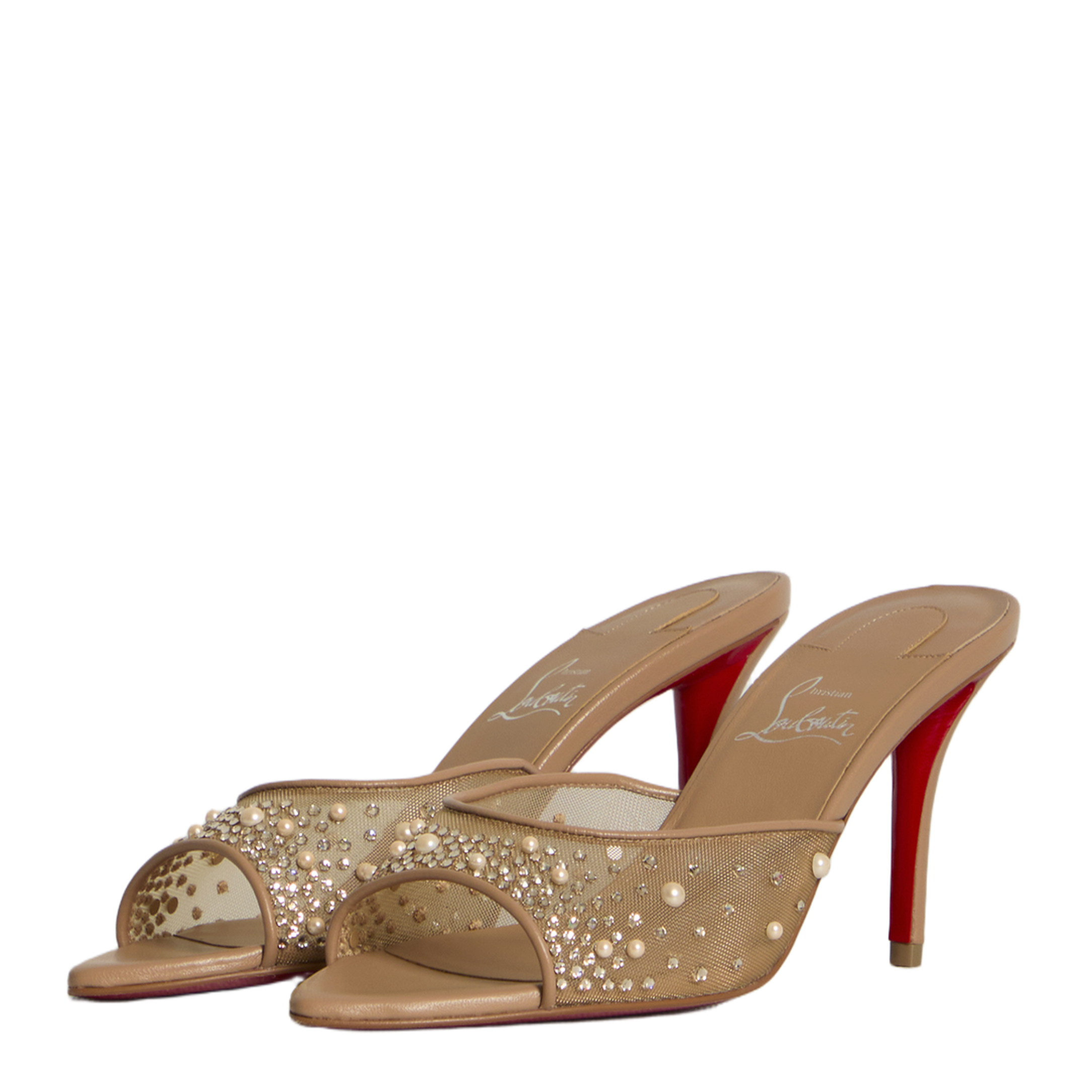 Miss Z Desgrastrass Pearl Mules - Image 2