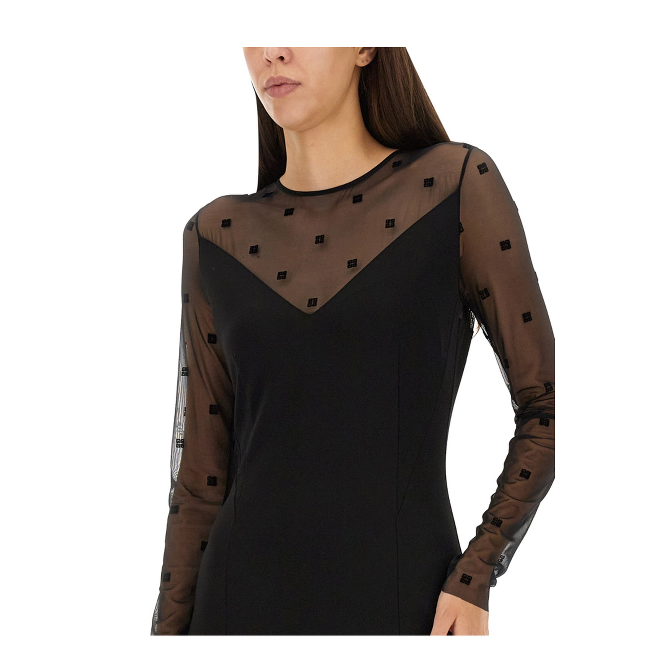 Dress with 4G Pattern - Image 4