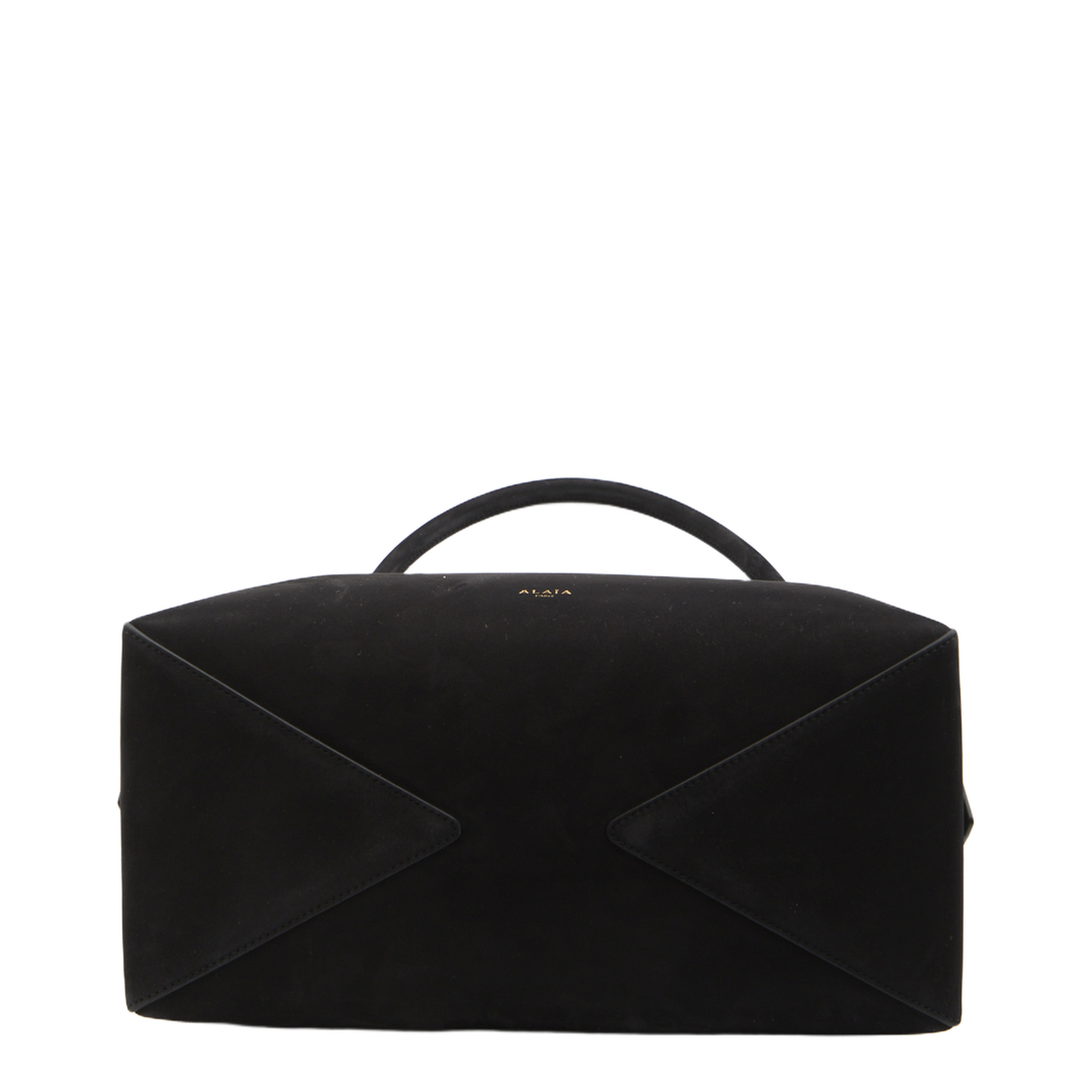 Noir Le Bouledogue Bag in Nubuck - Image 3
