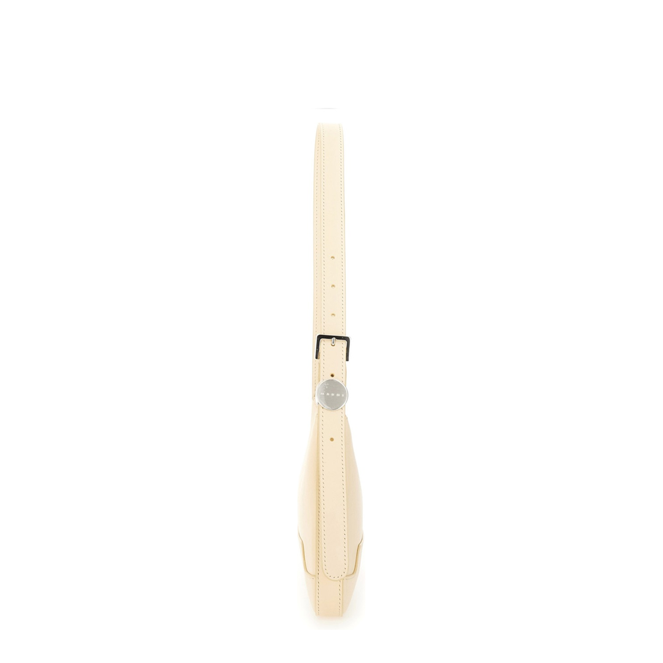 Calfskin Shoulder Bag - Beige - Image 3