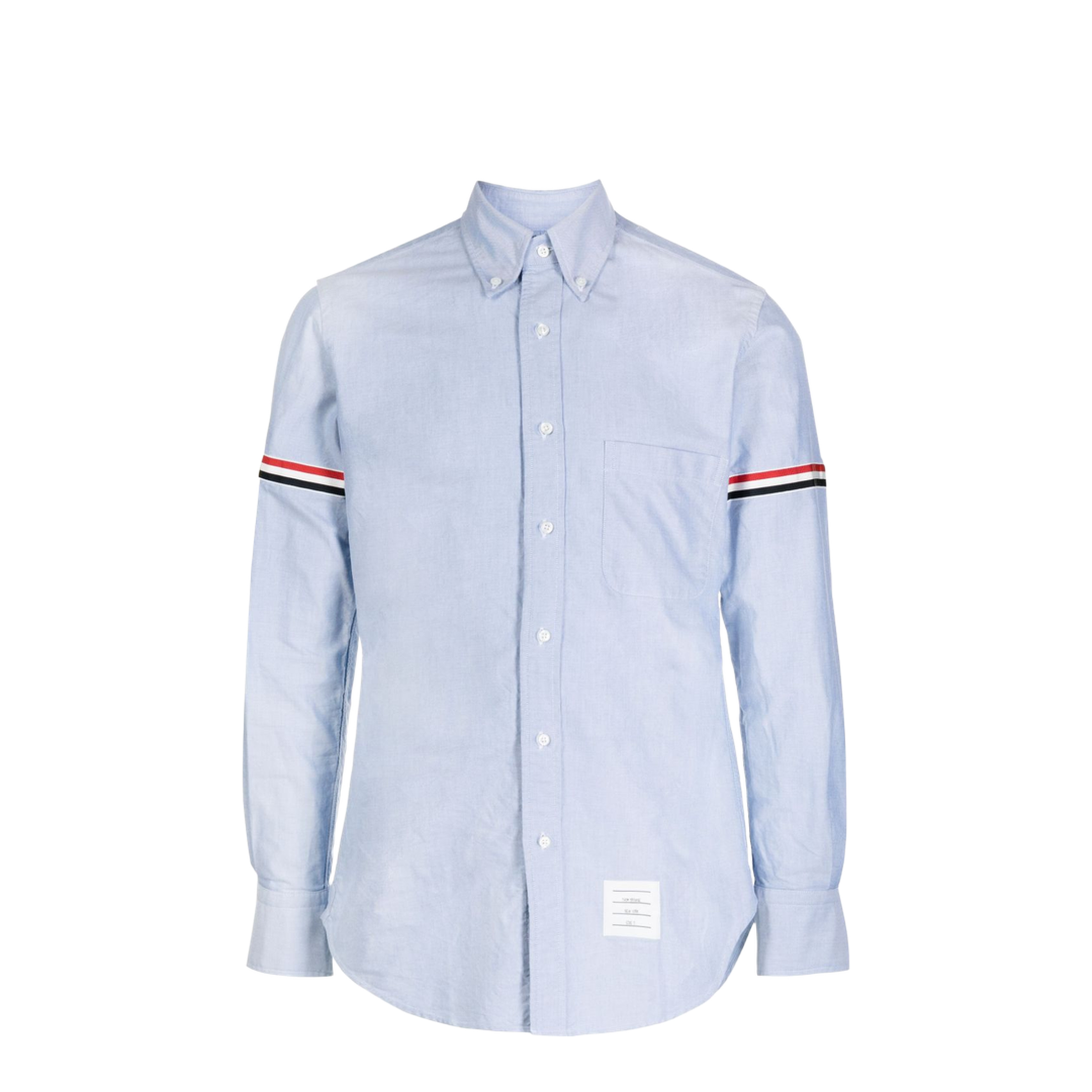 Oxford Classic Armband Shirt - Light Blue - Image 1