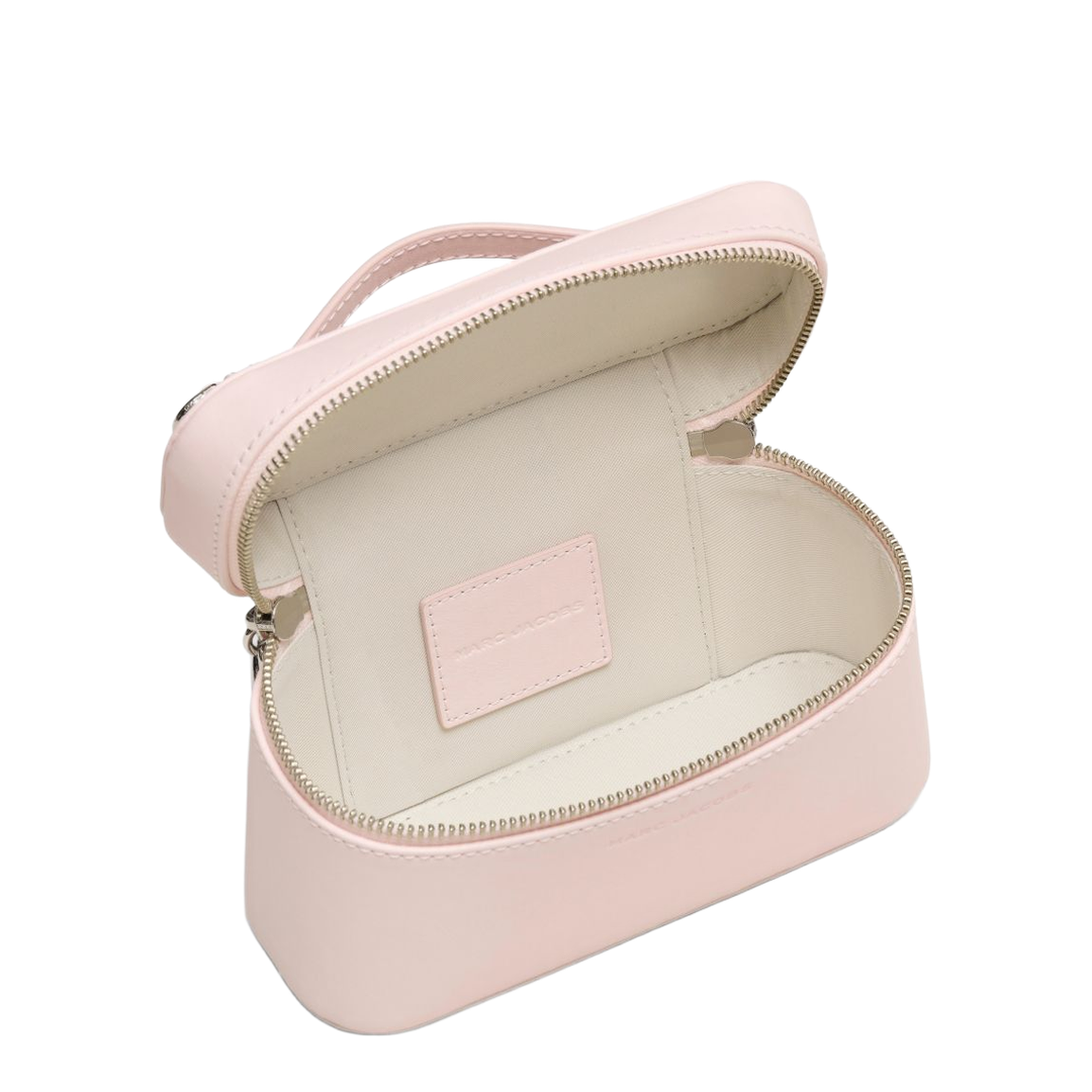 Scene Medium Smooth Leather Vanity Bag - Powder Pink - Image 4