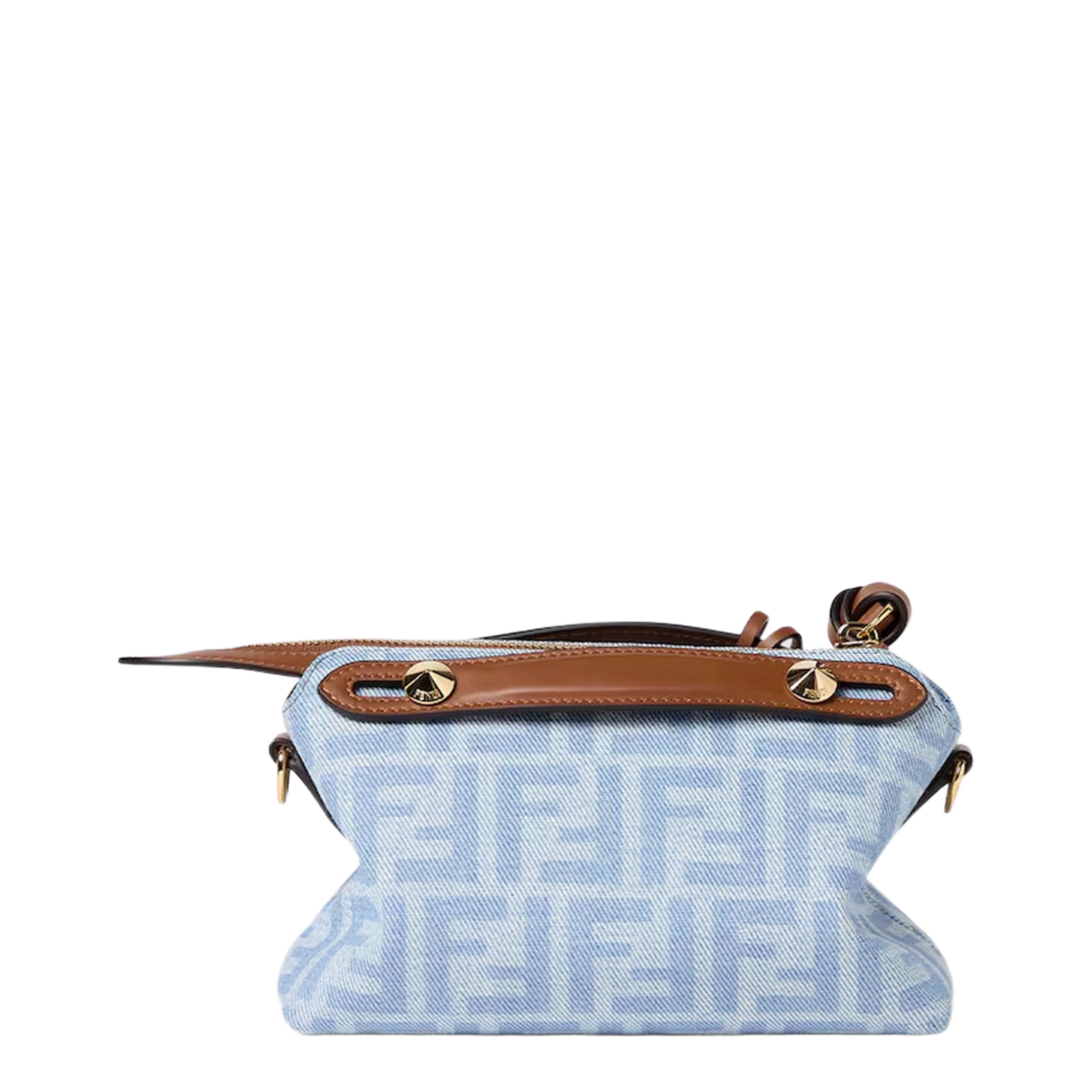 By The Way Soft Mini Denim Bag - Light Blue - Image 2