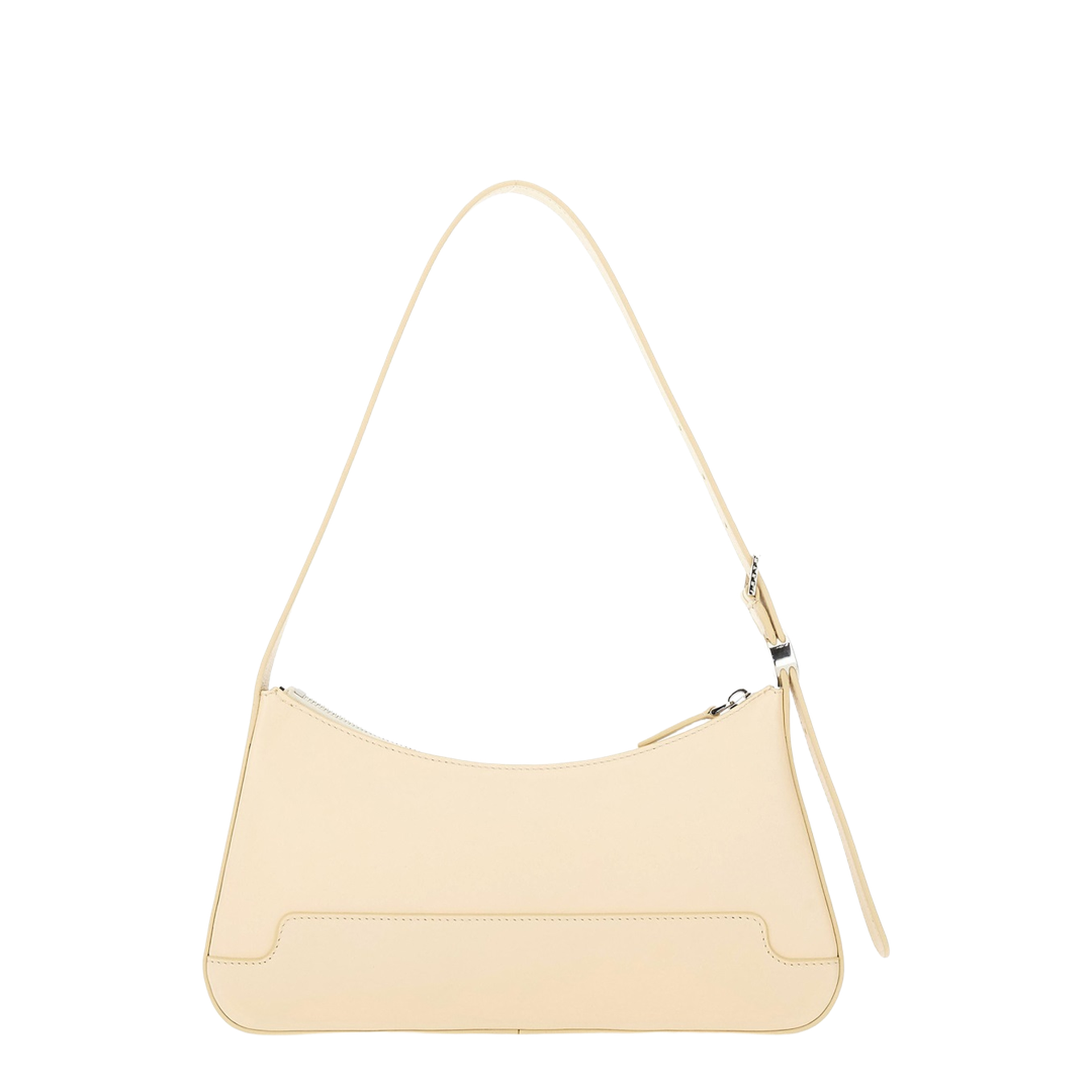 Calfskin Shoulder Bag - Beige - Image 2