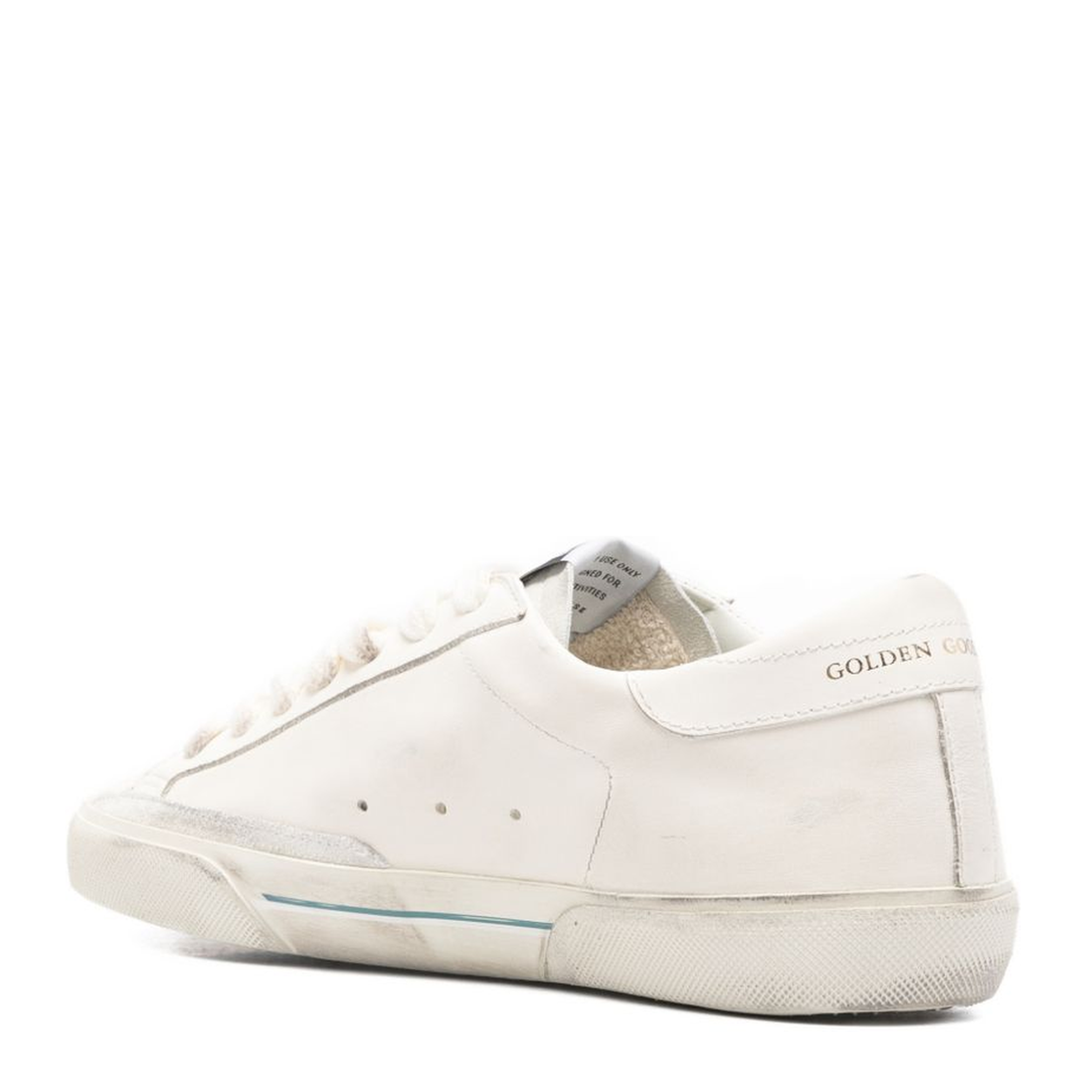 Super-Star Nappa Leather Sneakers with Laminated Leather Star - Image 4