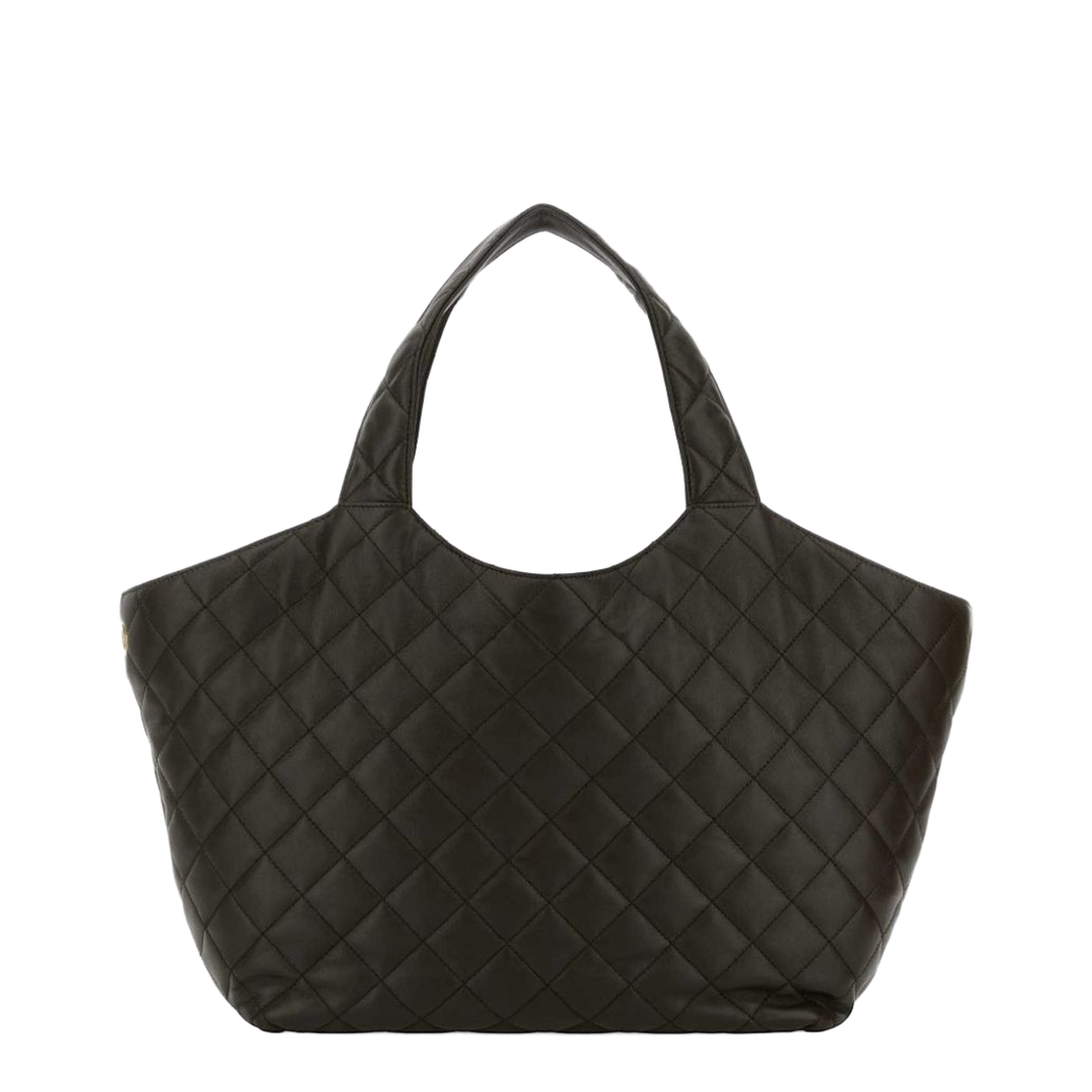 Icare Medium Quilted Lambskin Tote - Light Musk - Image 3