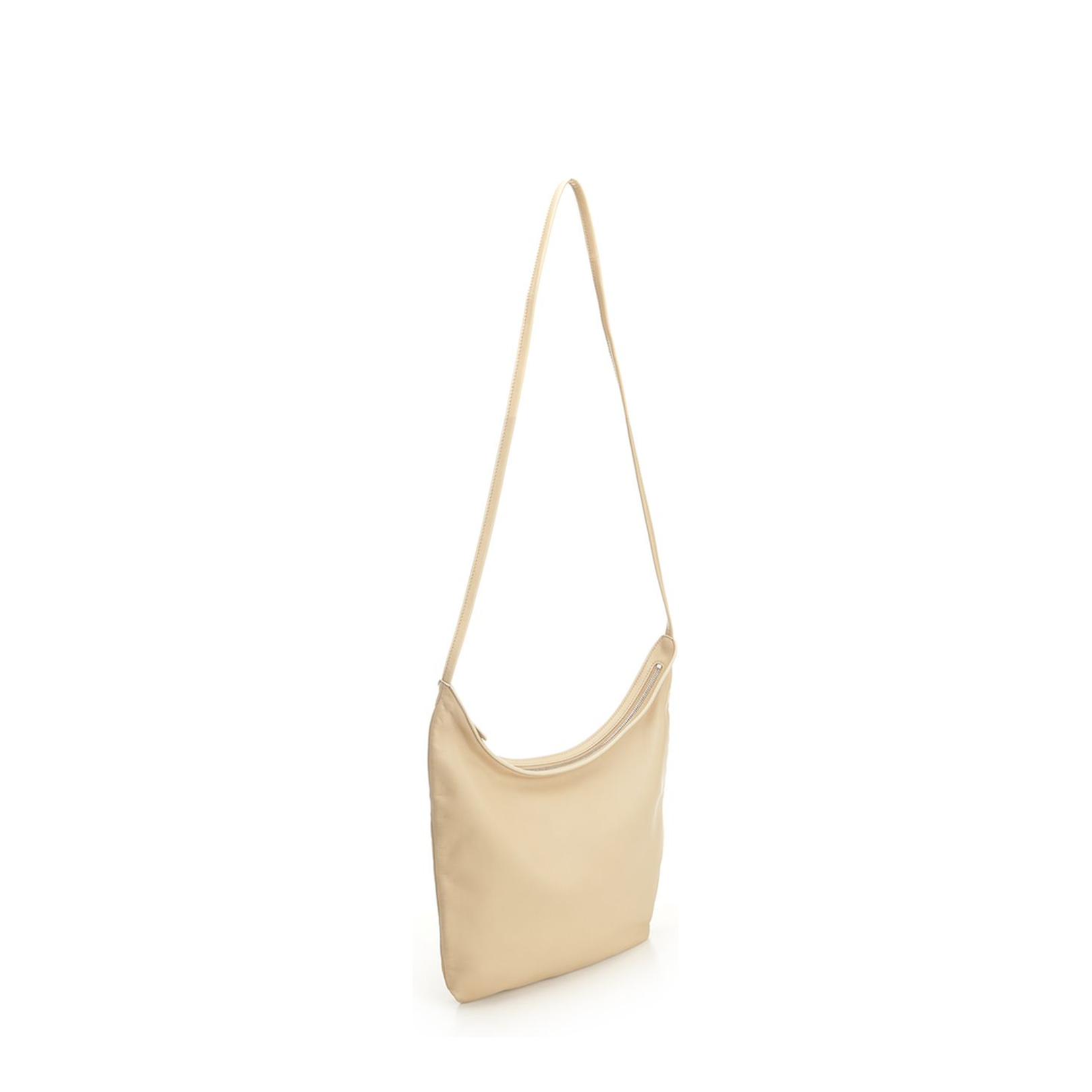 Izzy Leather Crossbody Bag Cream - Image 2