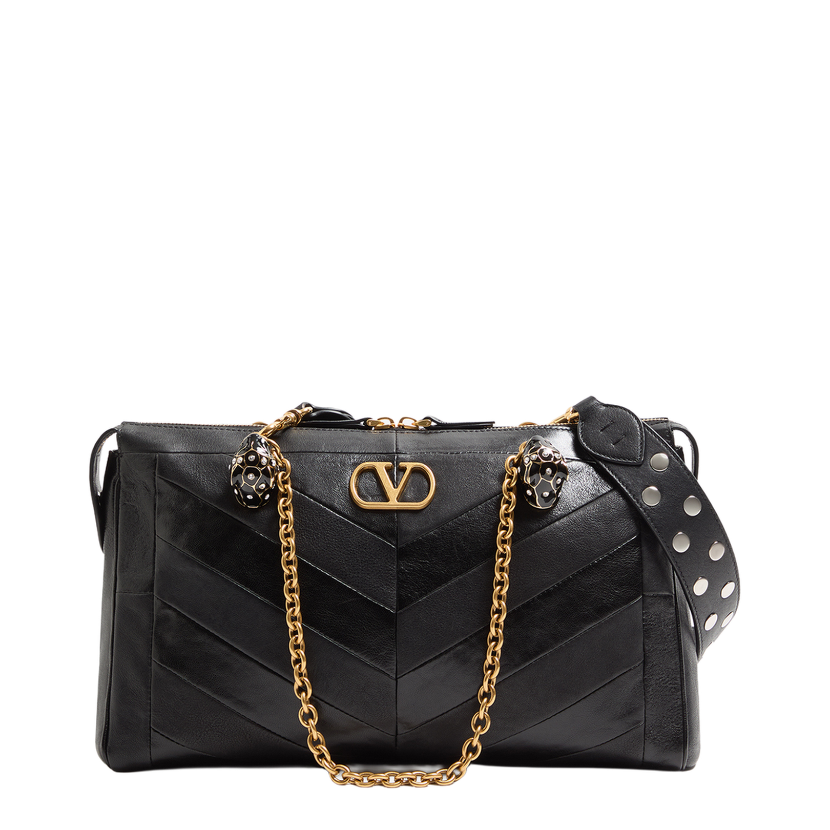 Black Shoulder Bag - Image 1