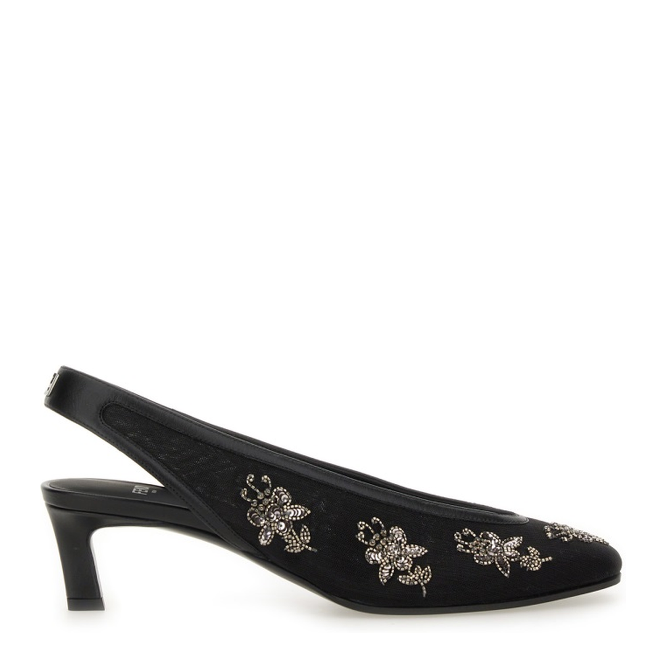 Slingback with Embroidery - Image 1