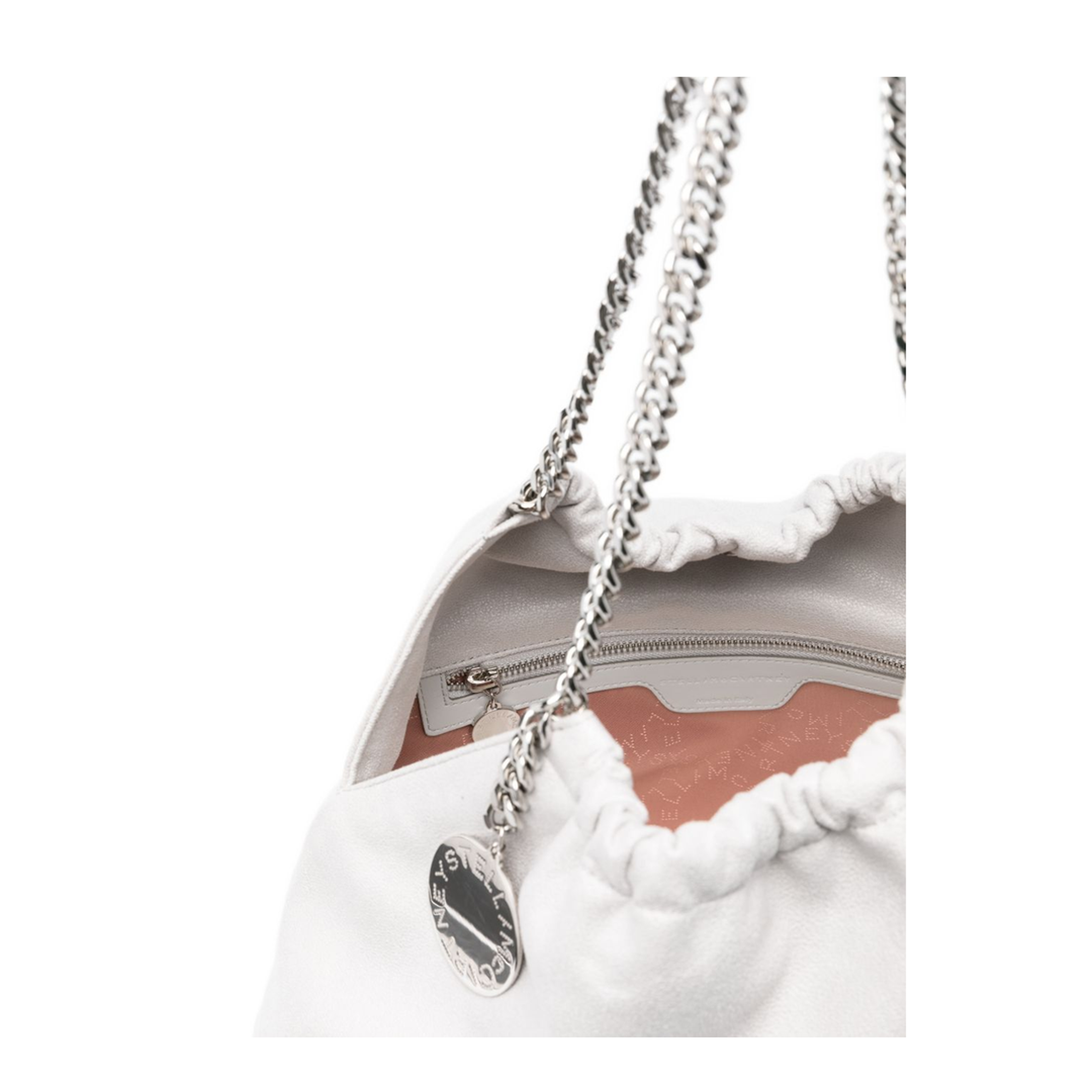 Pearl Grey Falabella Tote Bag - Image 4