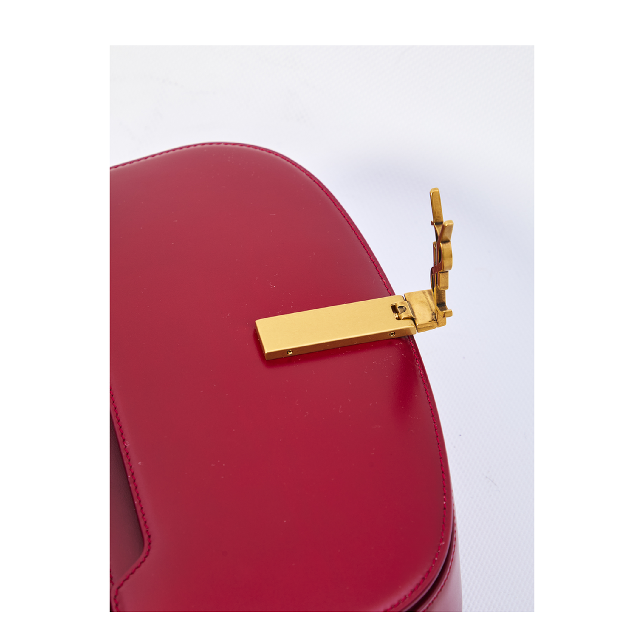 Voltaire Leather Shoulder Bags - Burgundy - Image 4