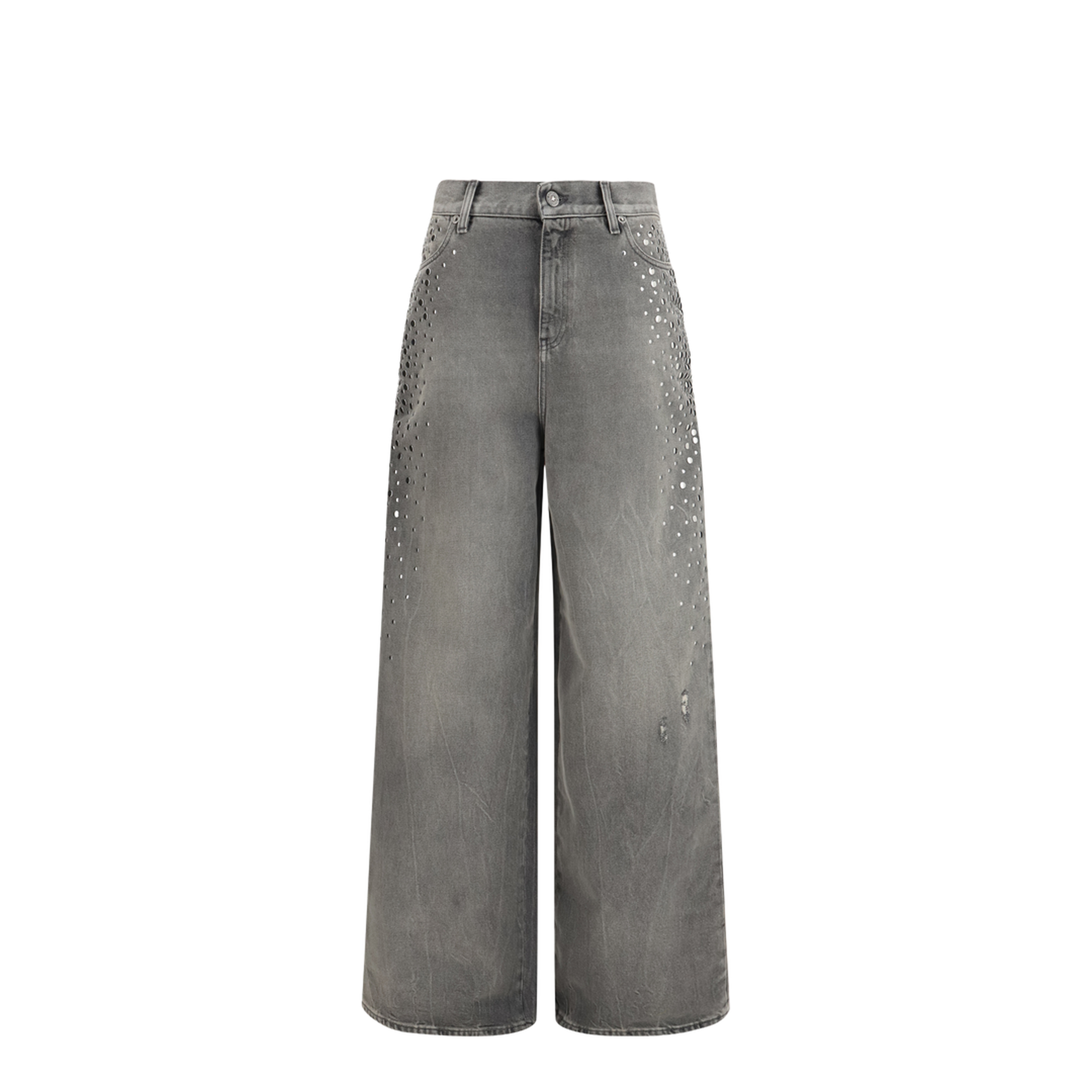 Melody Stud Degraded Jeans - Image 1
