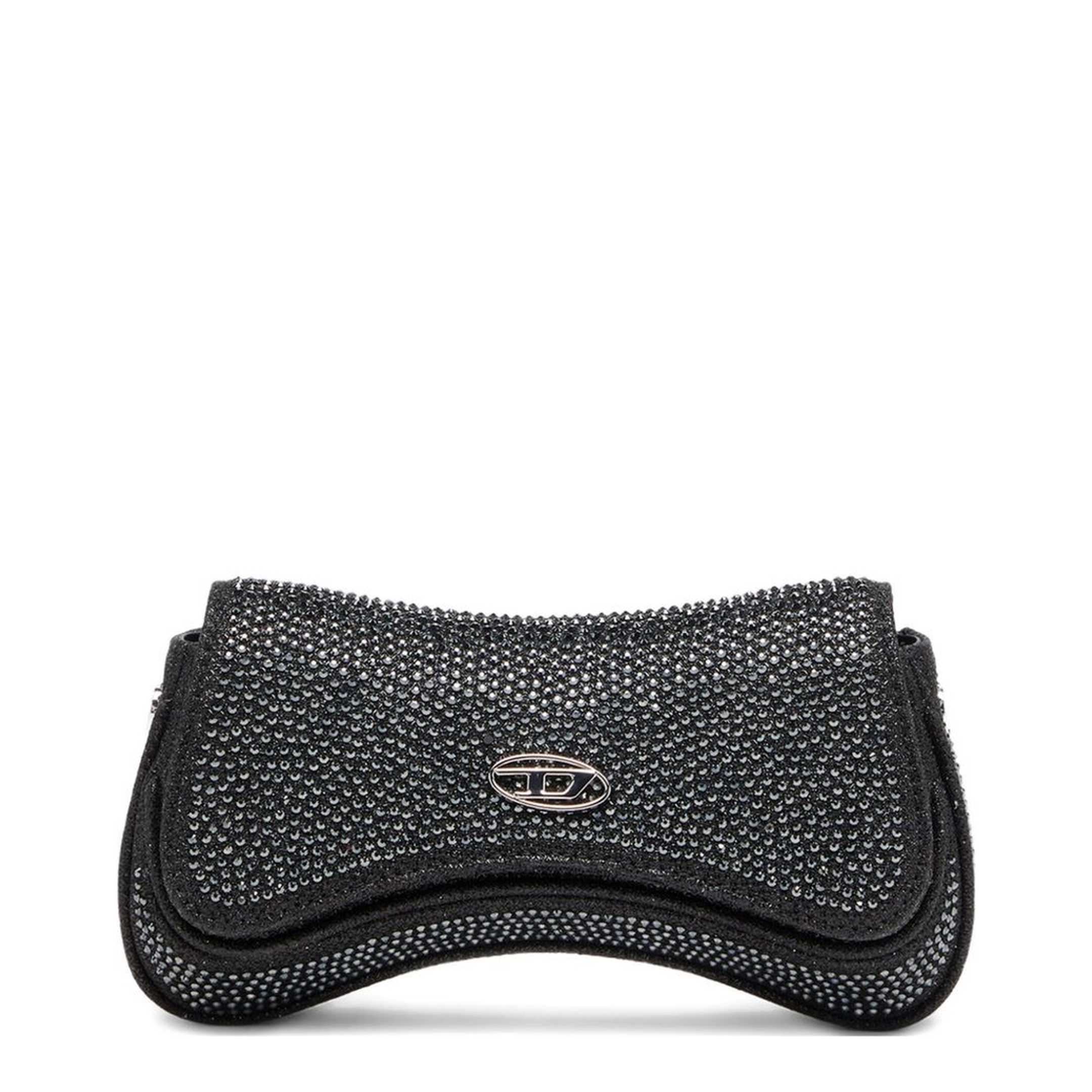 Play XS Rhinestone-Embellished Crossbody Bag - Black - Image 1