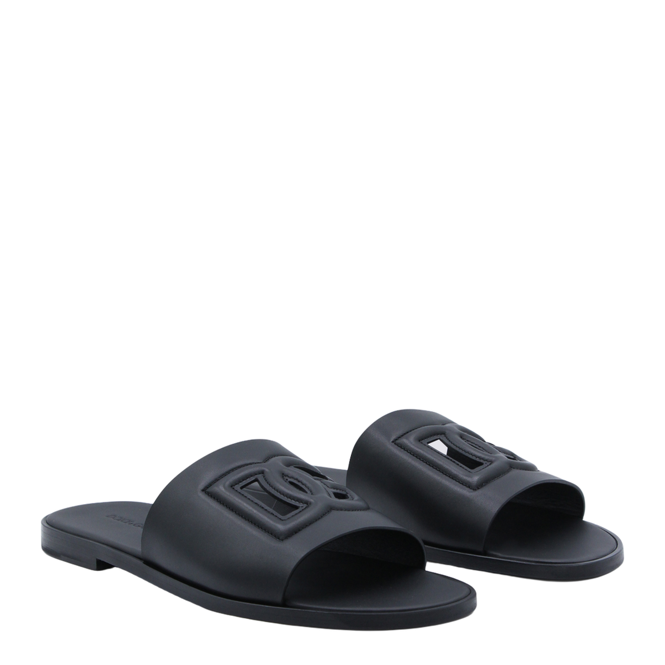 Leather Slide with Logo - Image 3