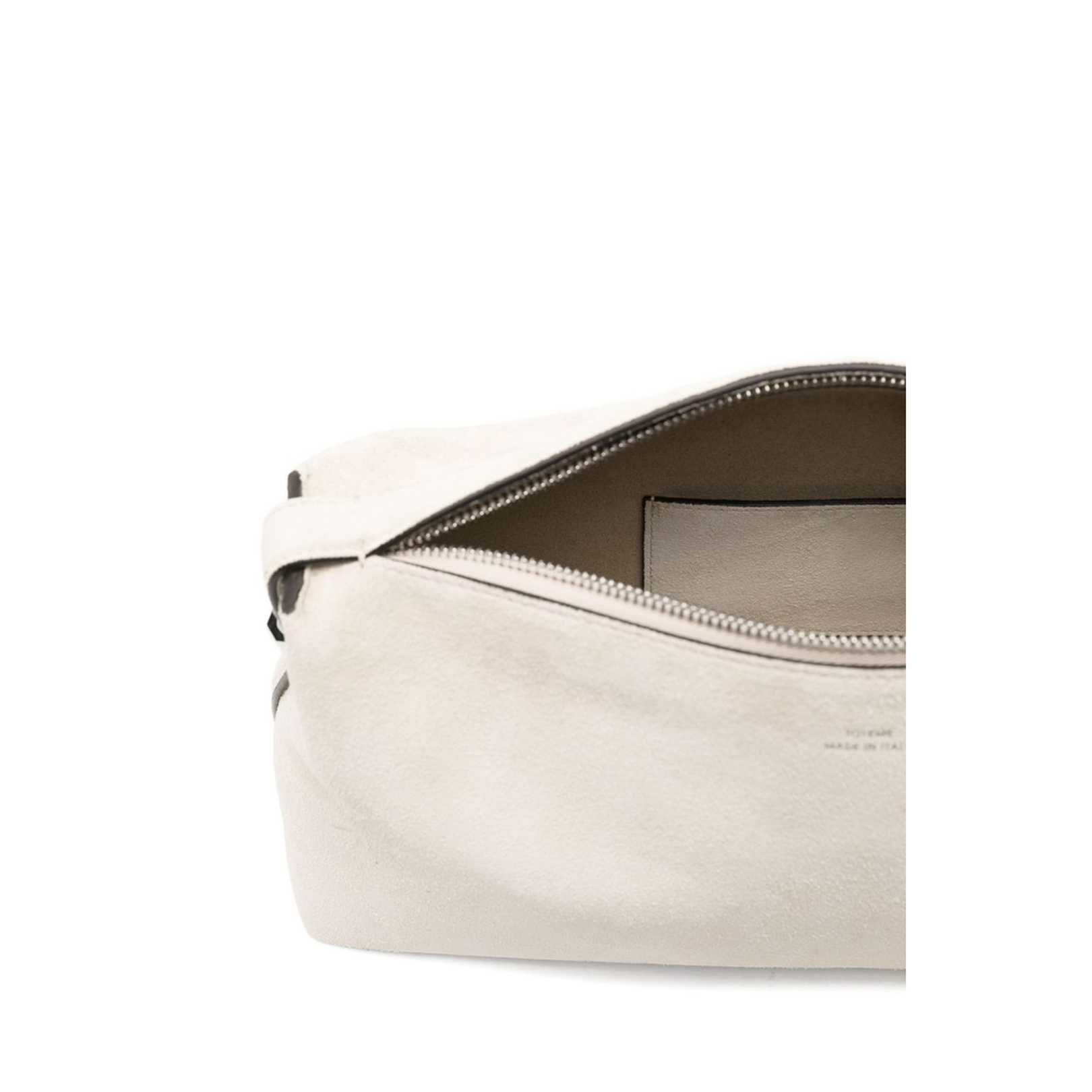 PRE Medium Suede Wristlet Clutch - Ivory - Image 3