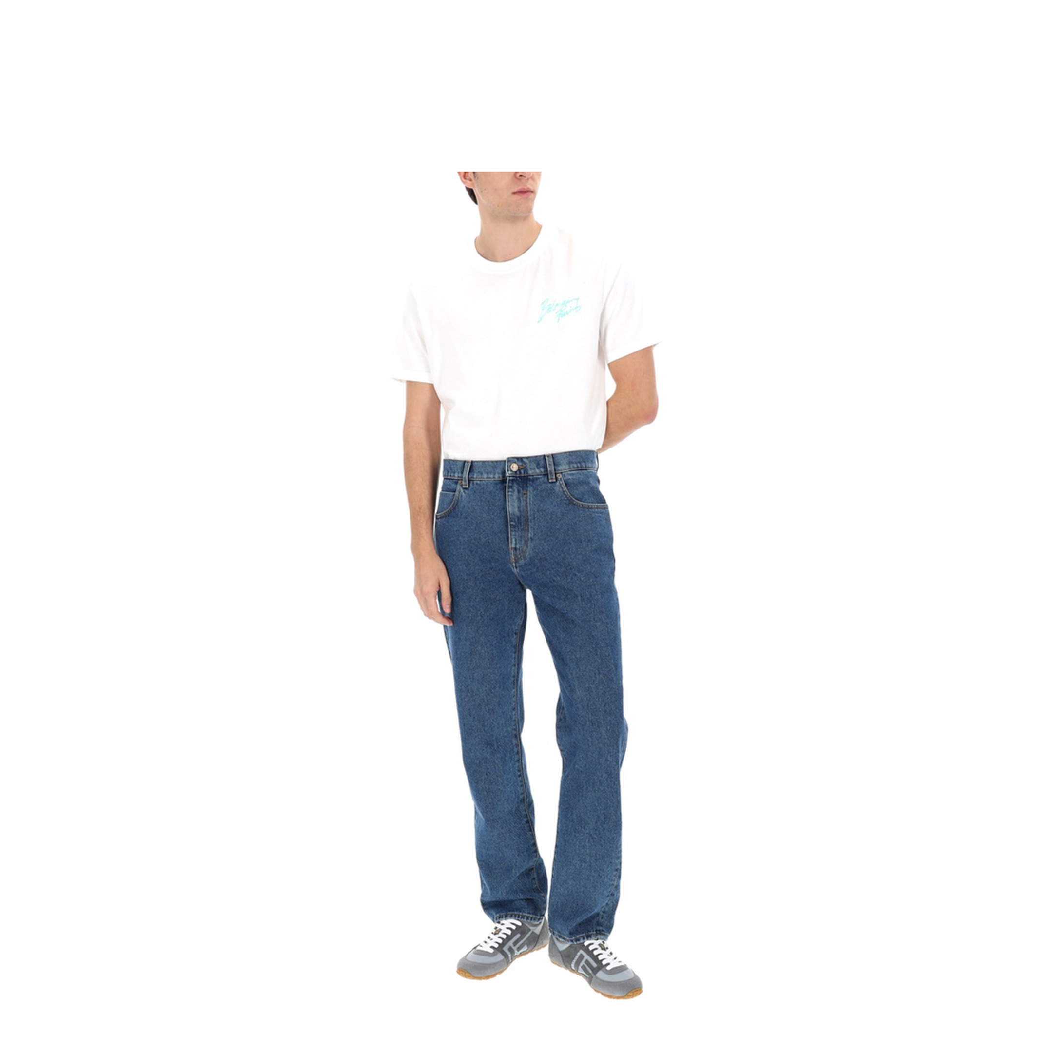 Straight Denim Jeans - Image 2