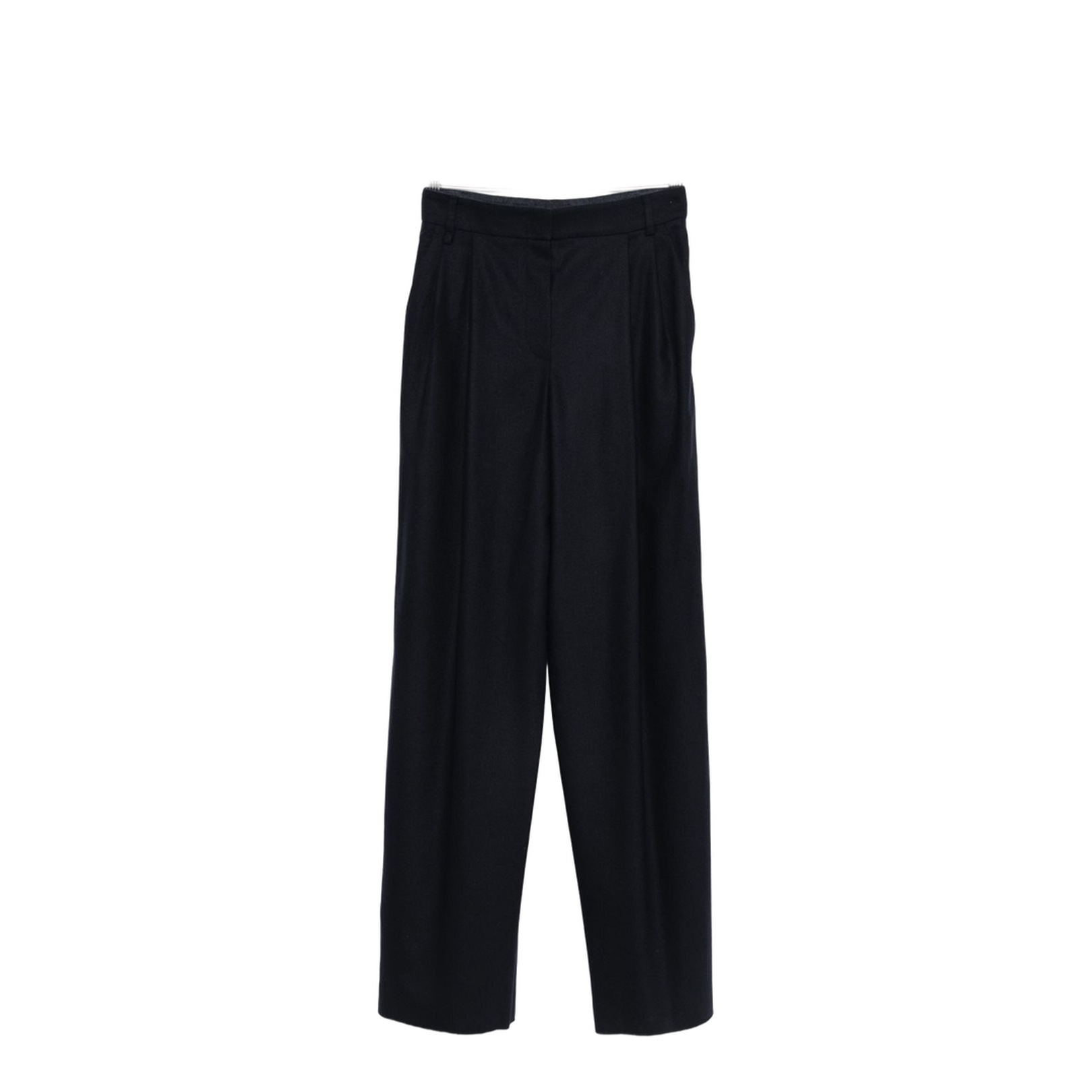 Wool Checked Trousers - Image 1