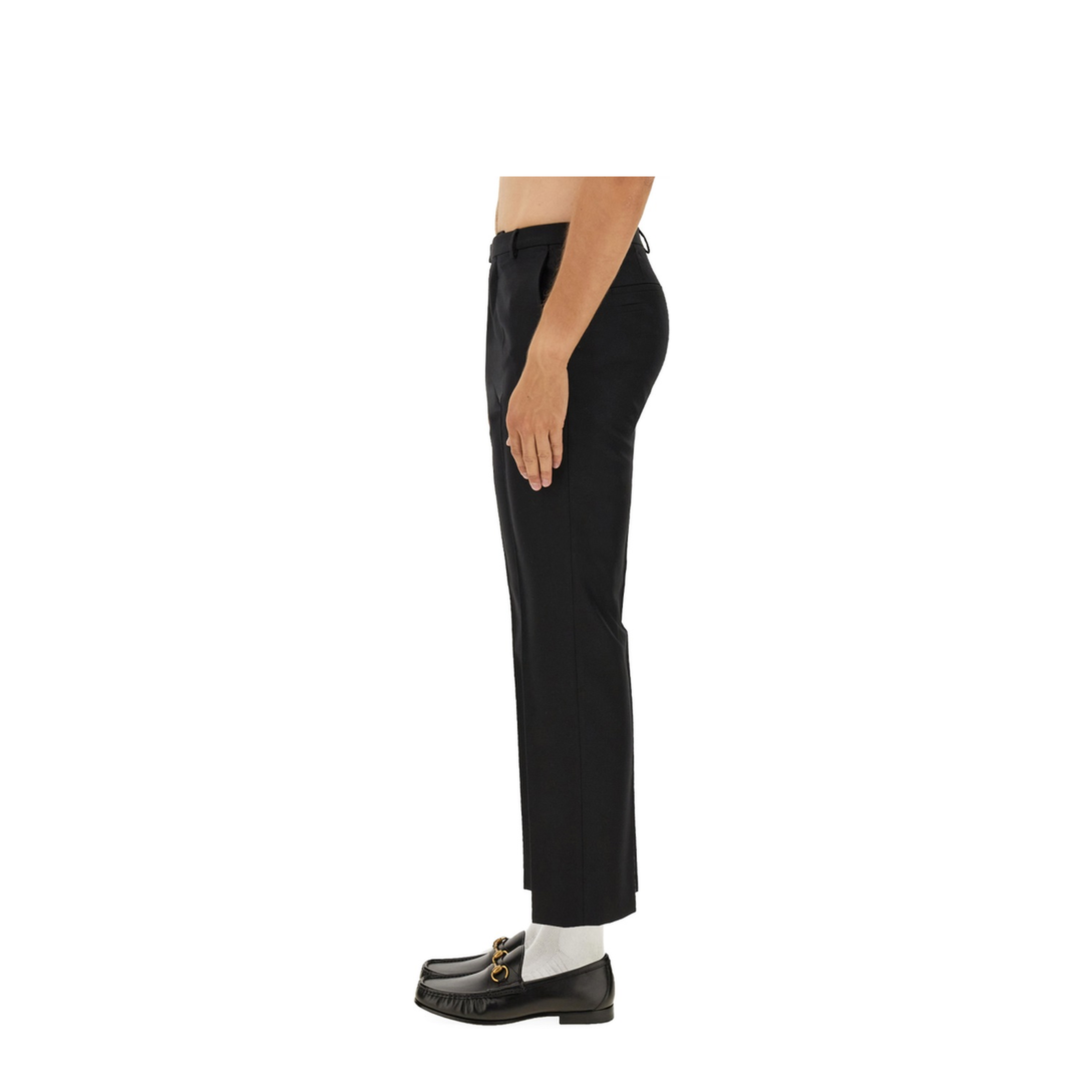 Wool Blend Twill Pants - Image 3
