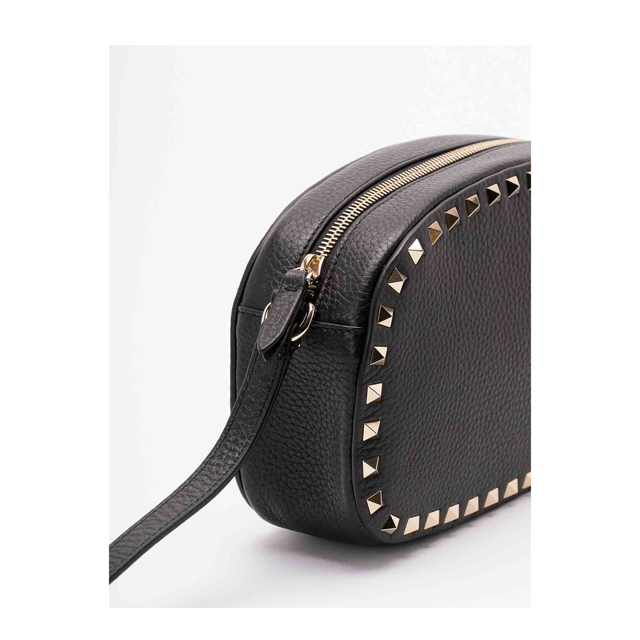 Rockstud Camera Case Crossbody Bag - Black - Image 4
