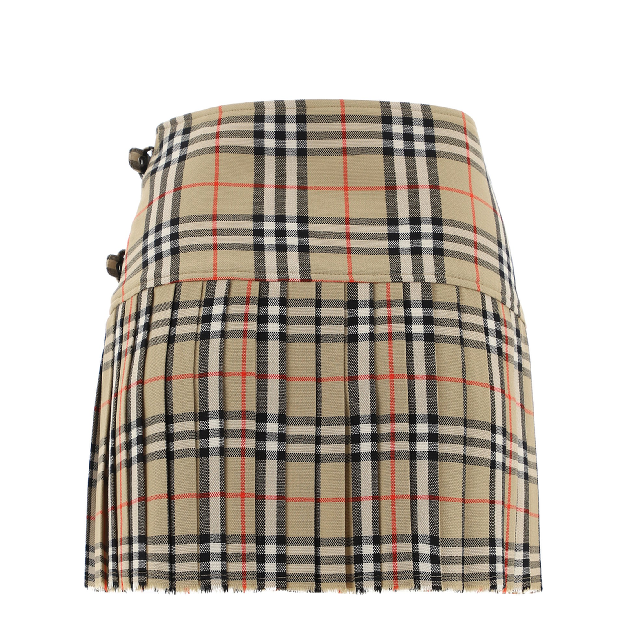 Vintage Check Patterned Skirt - Image 2