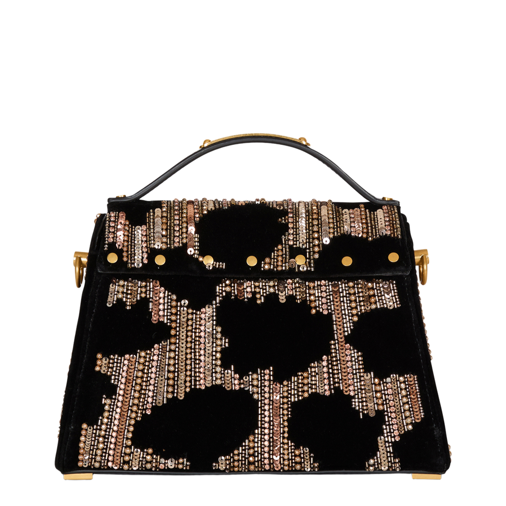 B-Buzz Dynasty Bag in Embroidered Velvet - Image 2