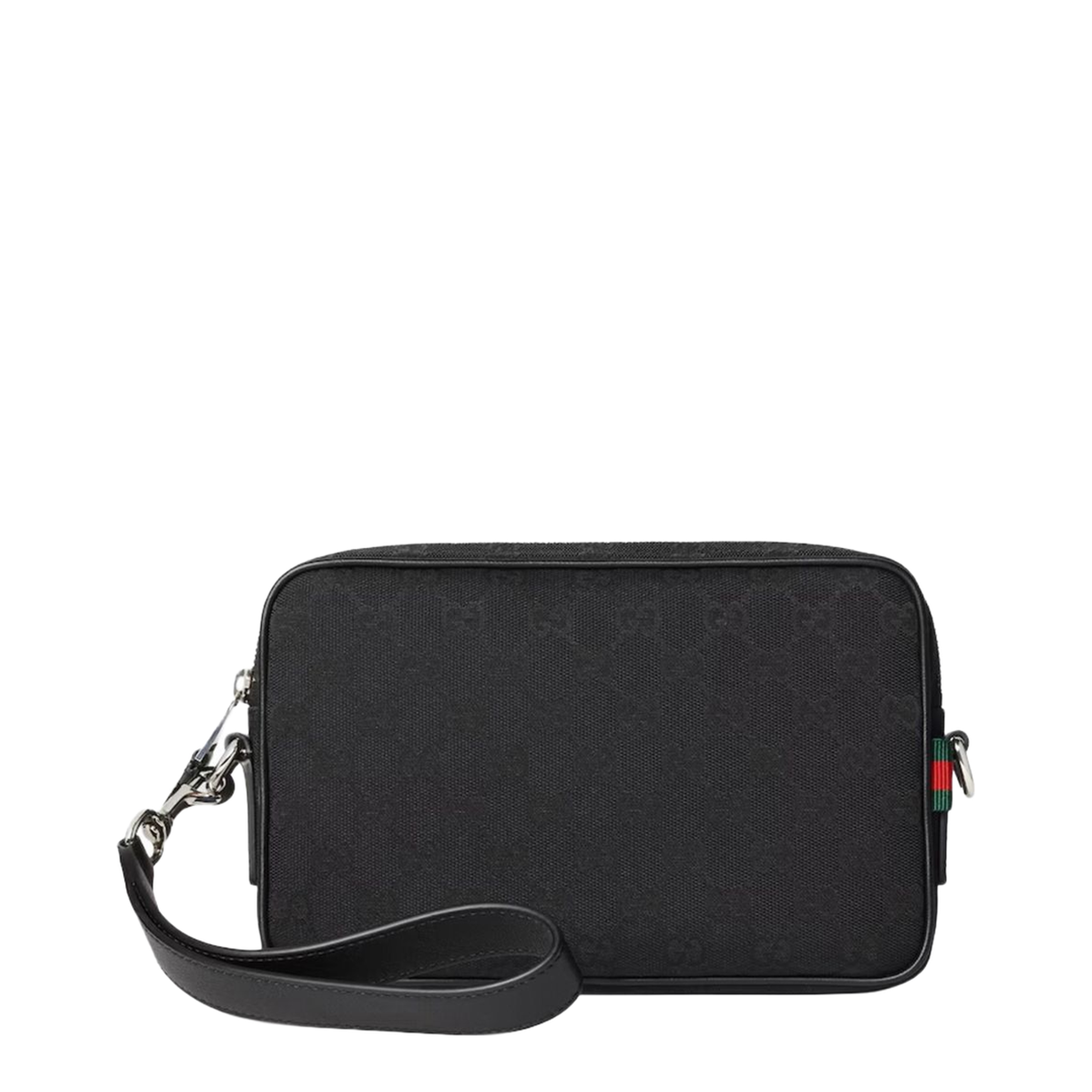 Small Canvas Crossbody - Black - Image 1