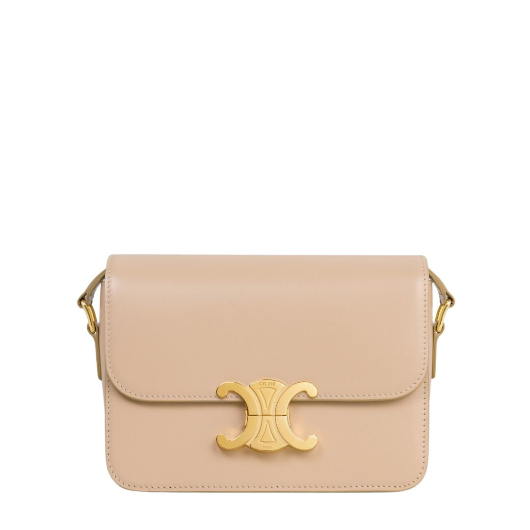 Teen Triomphe Bag In Shiny Calfskin - Image 1