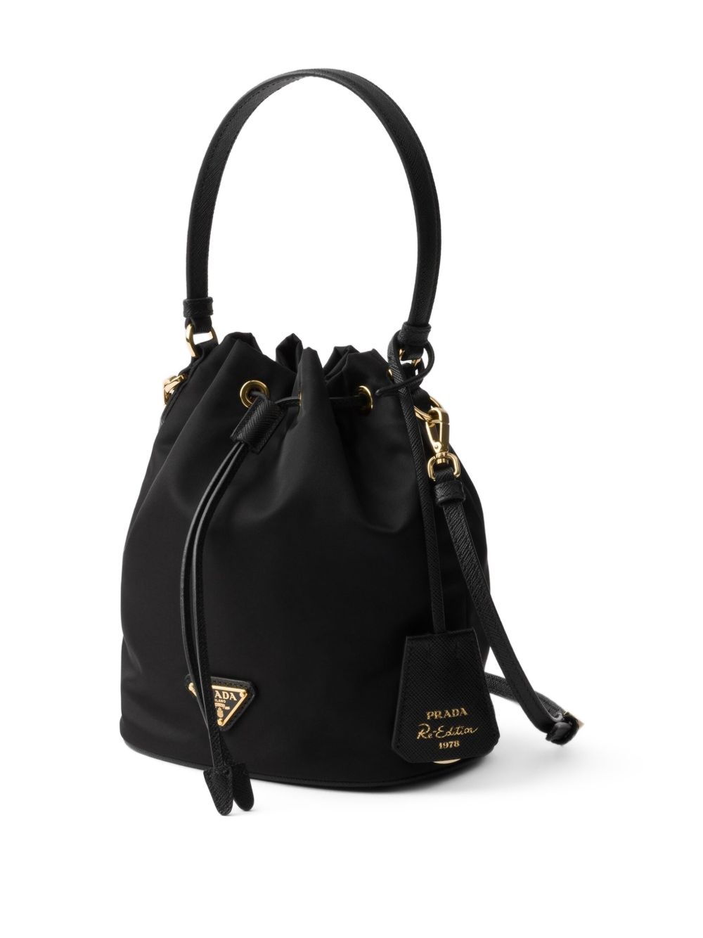 Black Re-nylon Shoulder Bag - Image 7