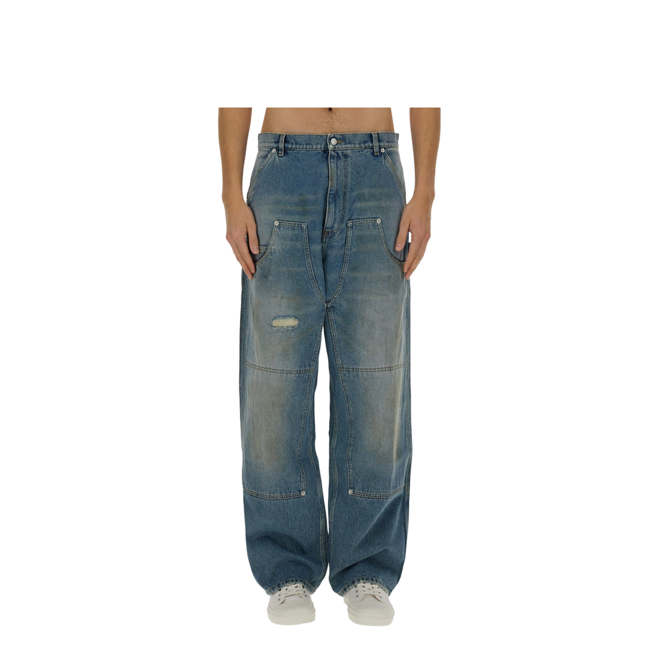 Wide-Leg Jeans - Image 1