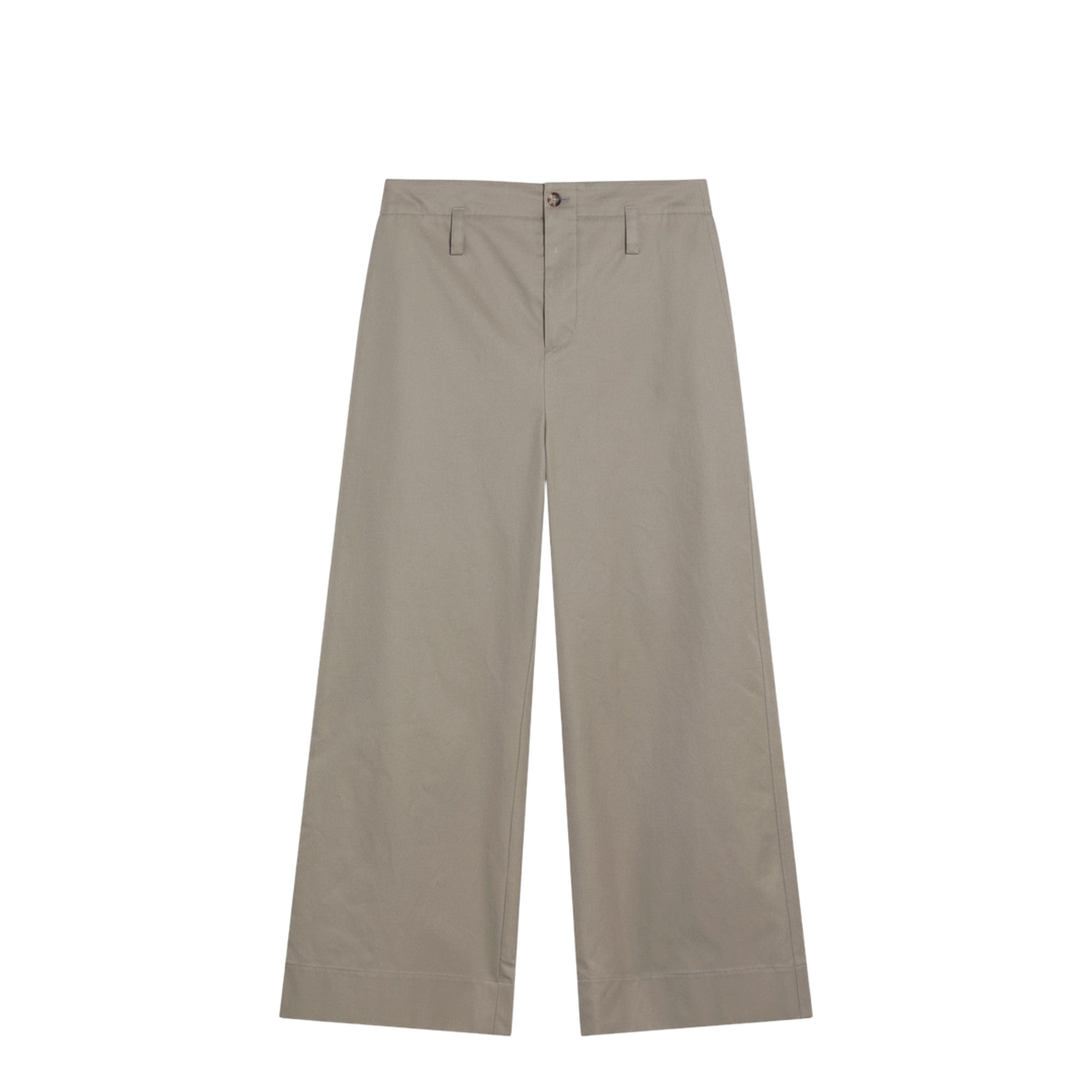 Cotton Trousers with Straight-Leg Cut - Image 1