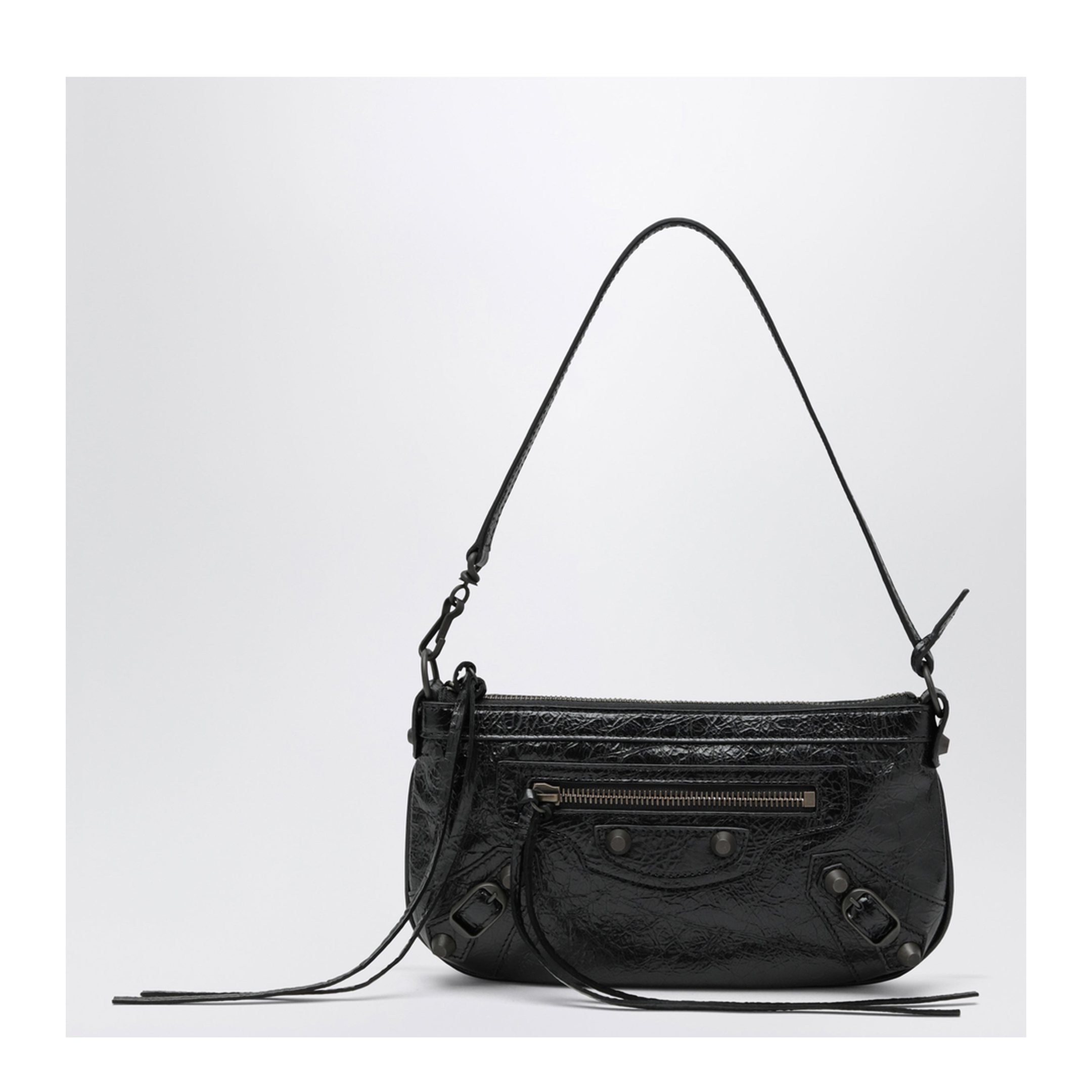City Black Arena Lambskin Pouch - Image 1