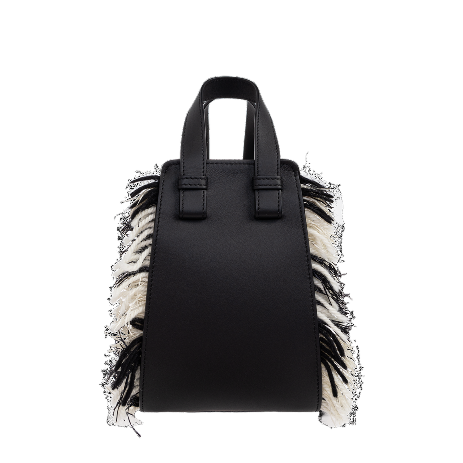 Hammock Handbag Black White - Image 3
