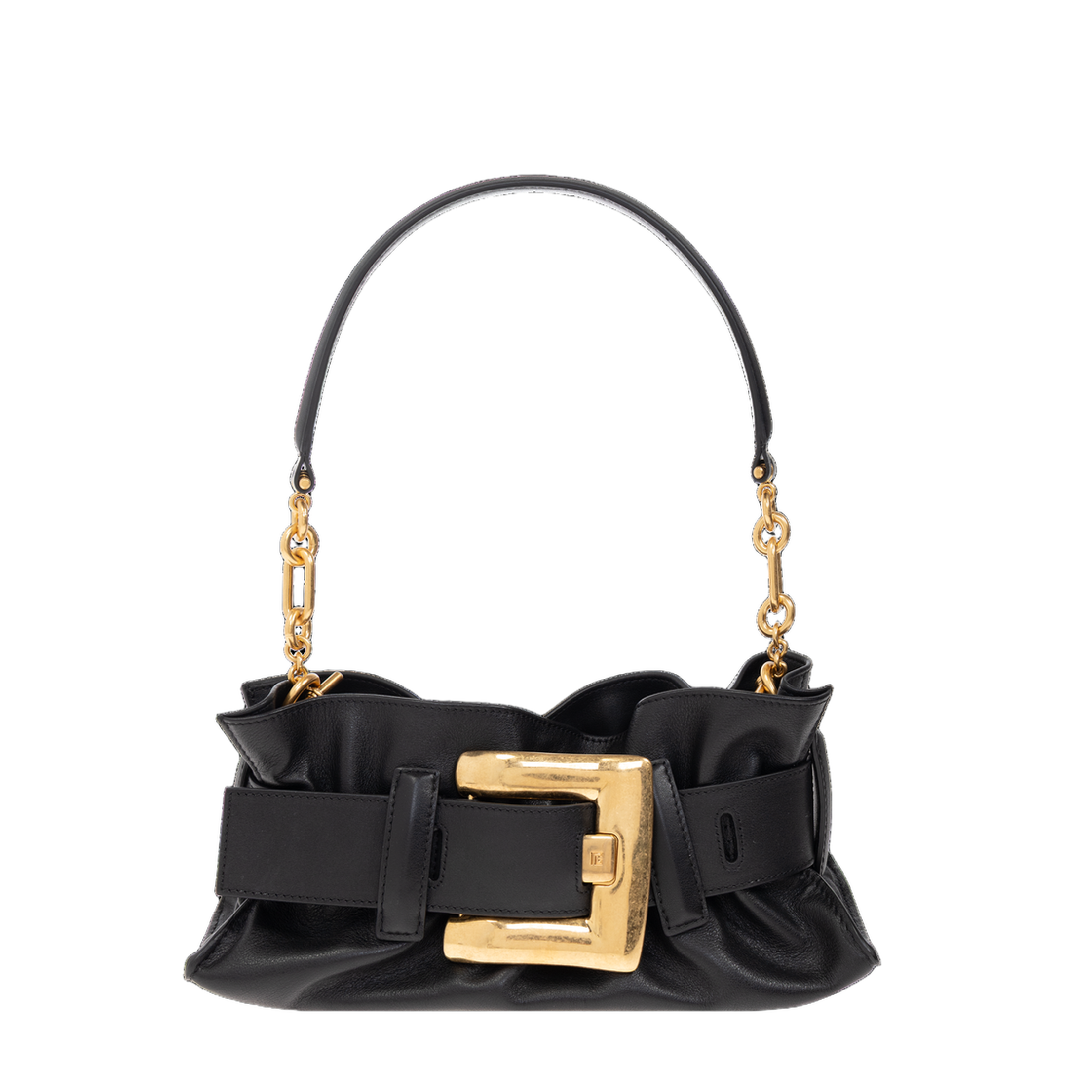 Anthem Mini Calfskin Shoulder Bag - Beige/Ecru - Image 1