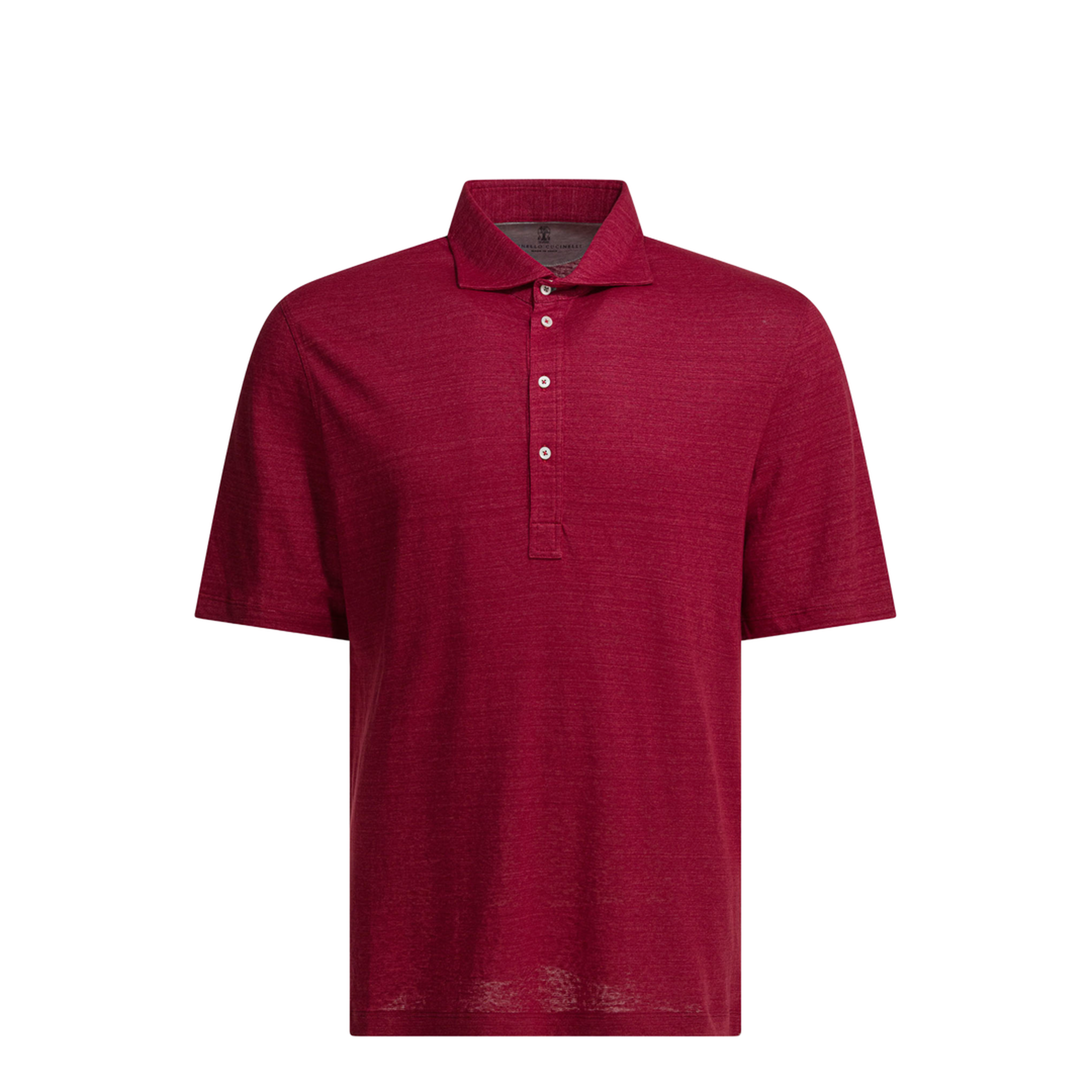 Men's Jersey Polo Shirt - Red - Image 1