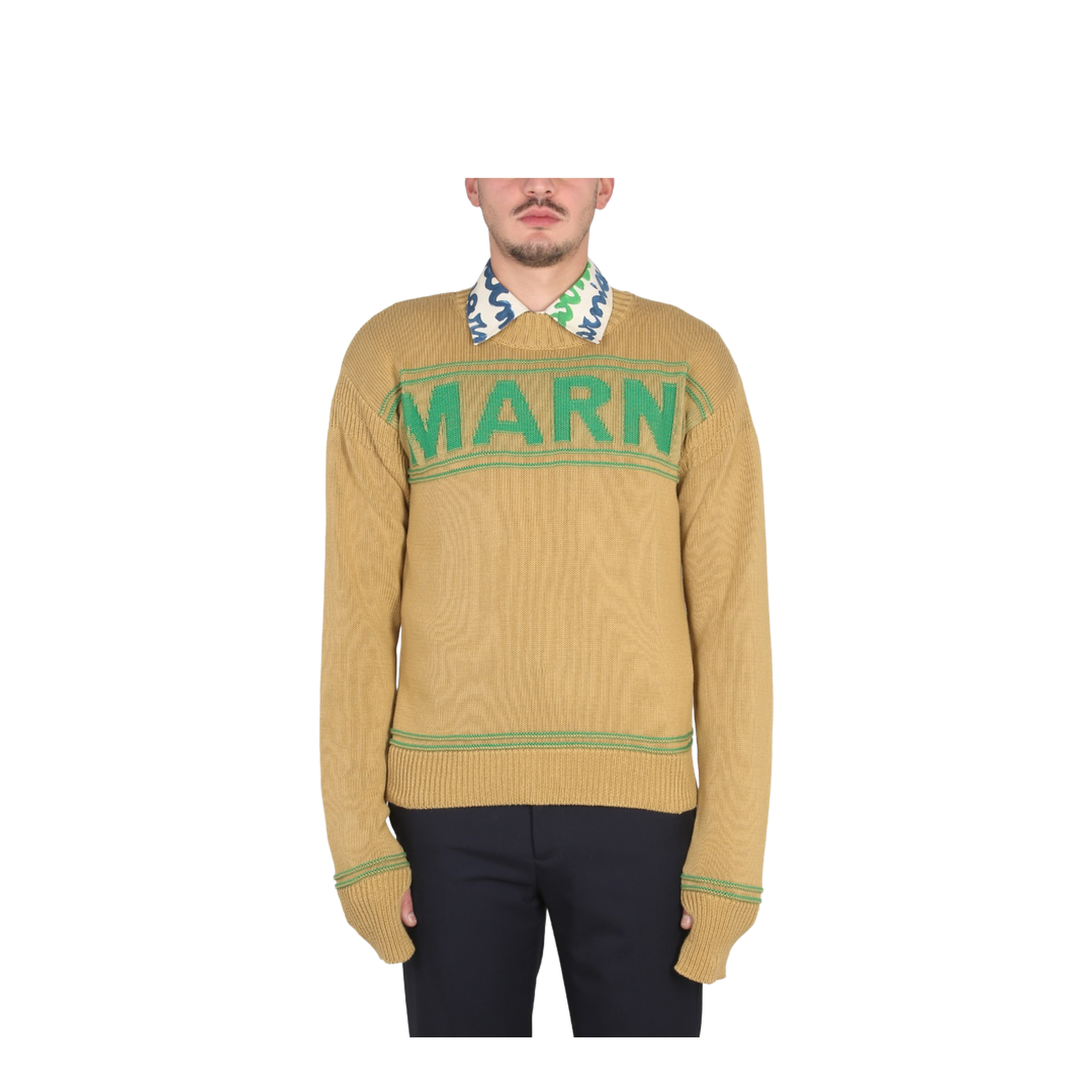 Knit Sweatshirt With Logo - Image 1