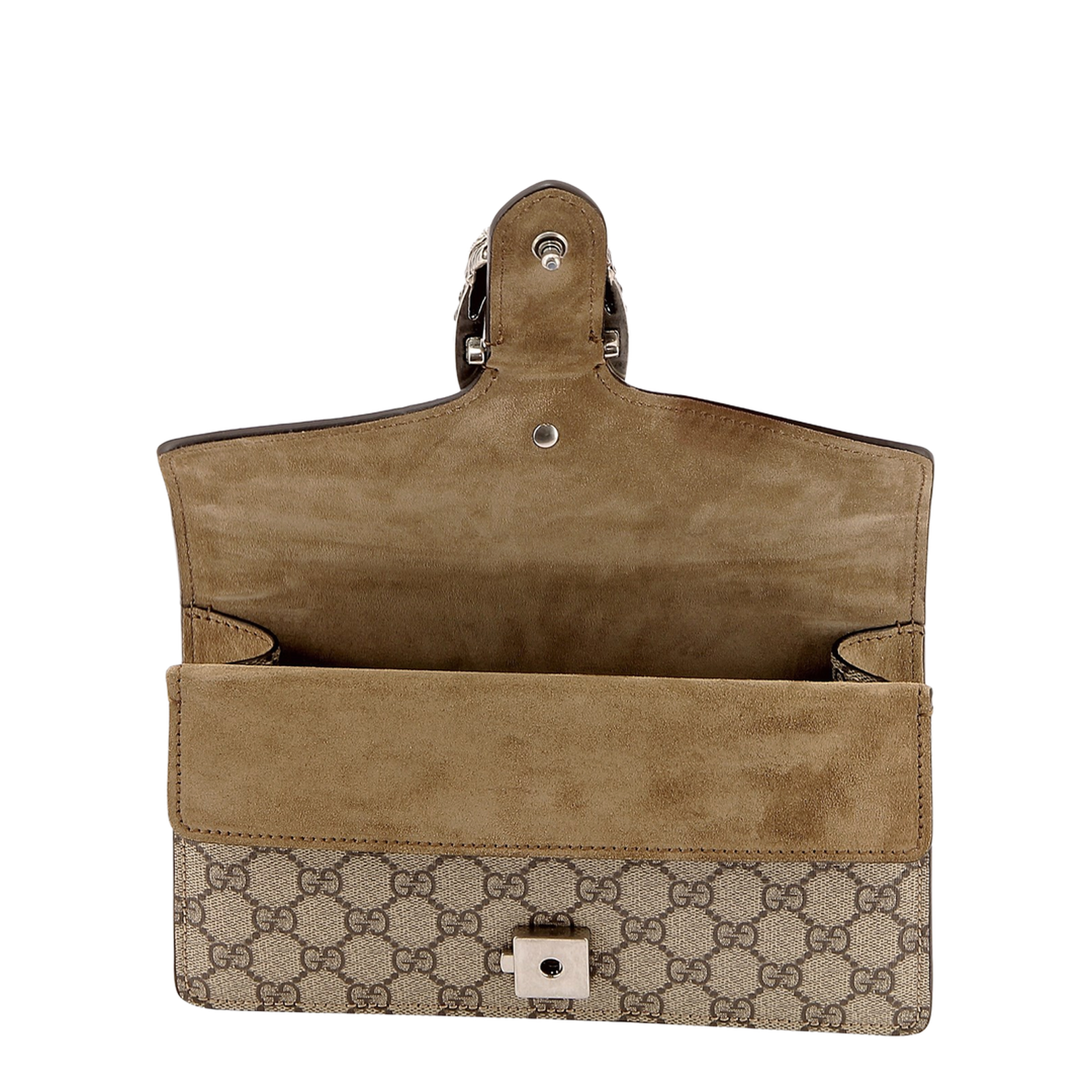 Dionysus Canvas Wallet On Chain - Beige - Image 4