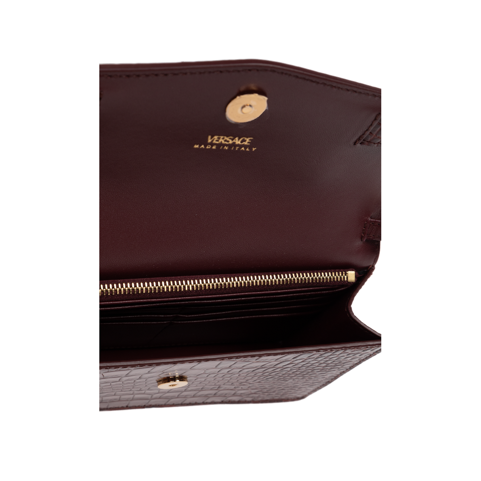 Chain Wallet Burgundy - Image 5