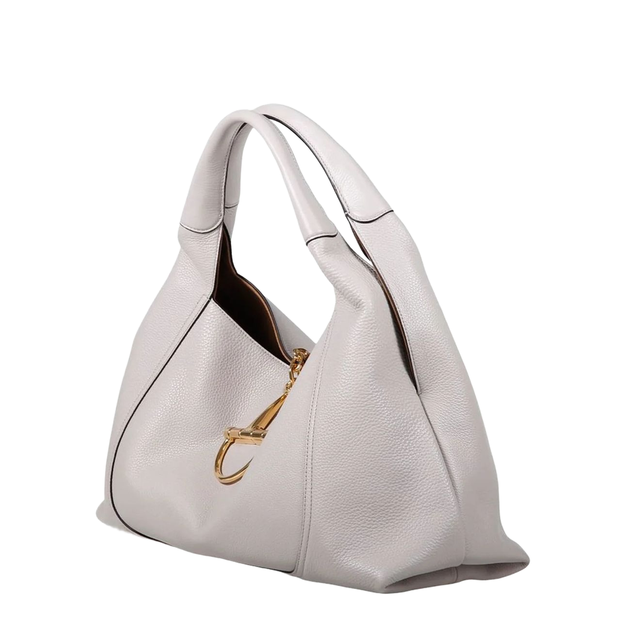 Softbit Maxi Calfskin Shoulder Bag - Sphinx - Image 3
