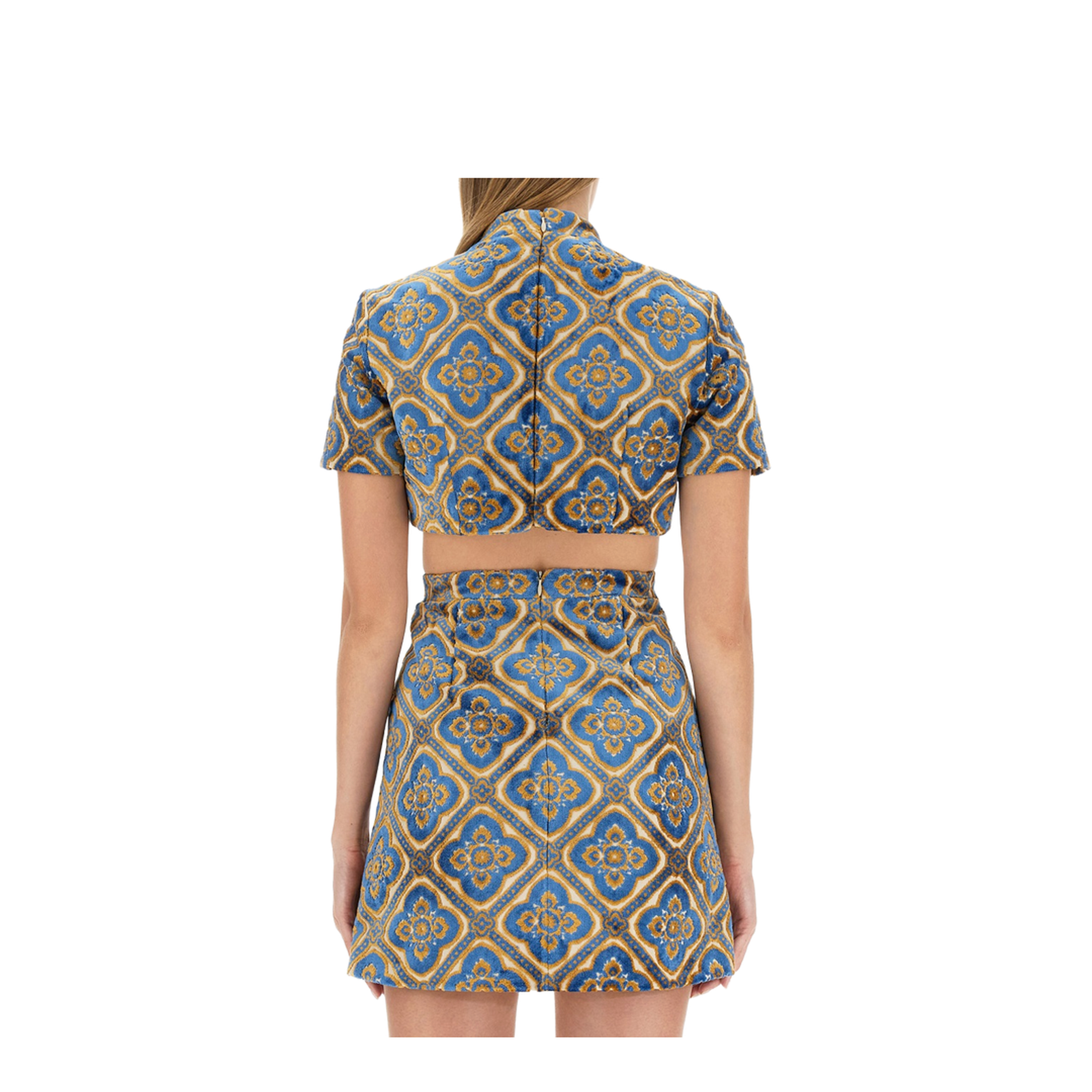 Printed Cropped Top - Image 4