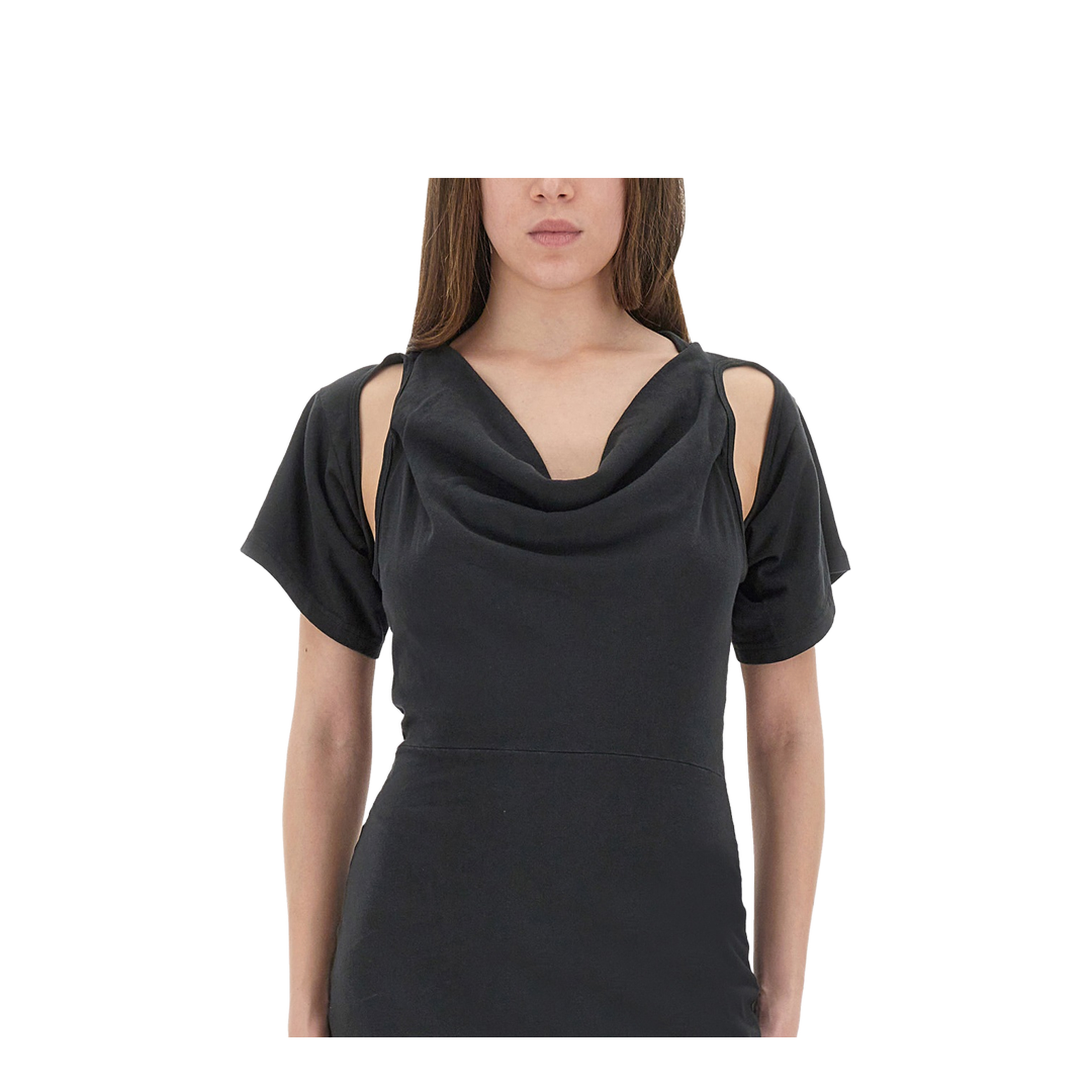Deconstructed Short Dress - Image 4
