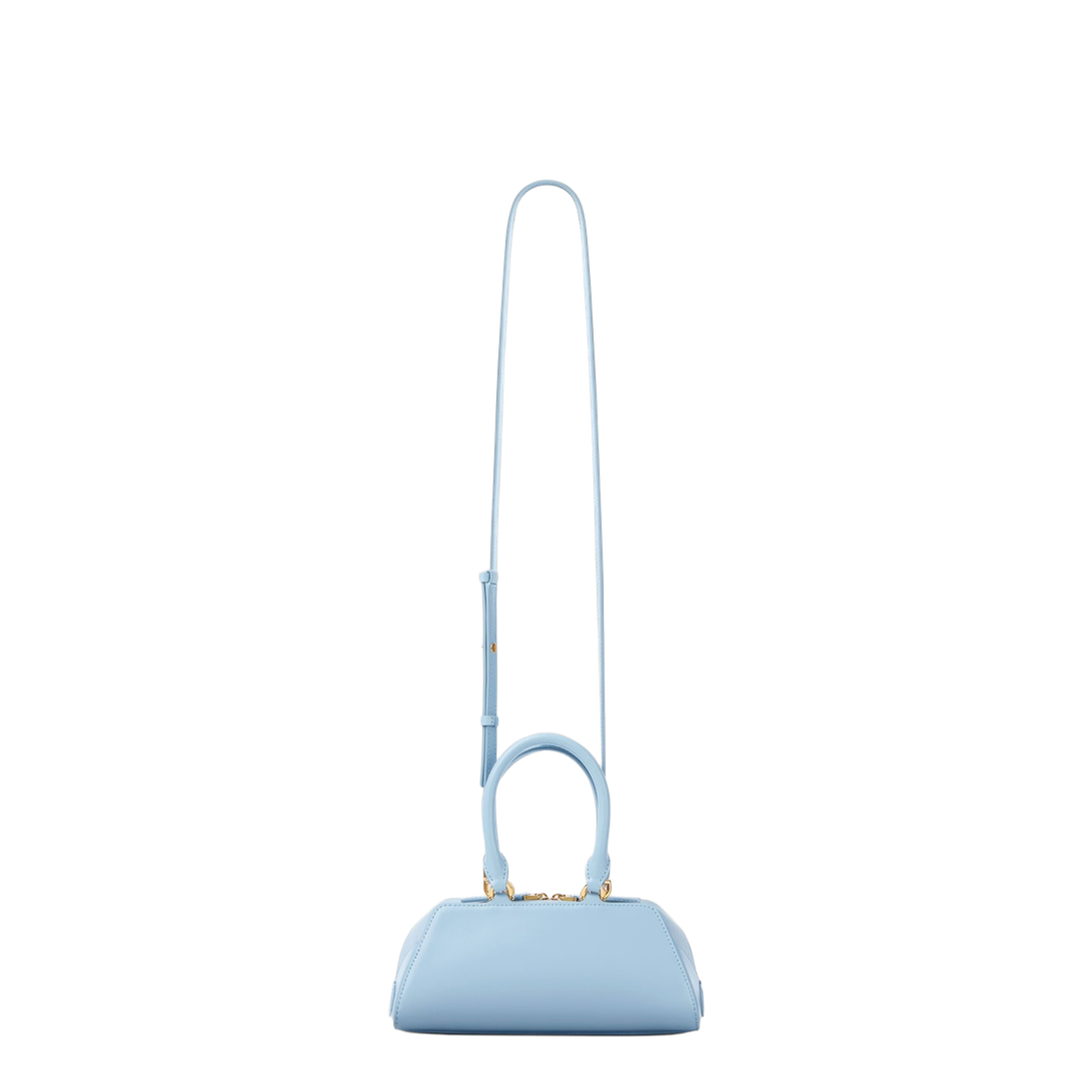 Mini Antigona East-West Bag in Box Leather - Image 2