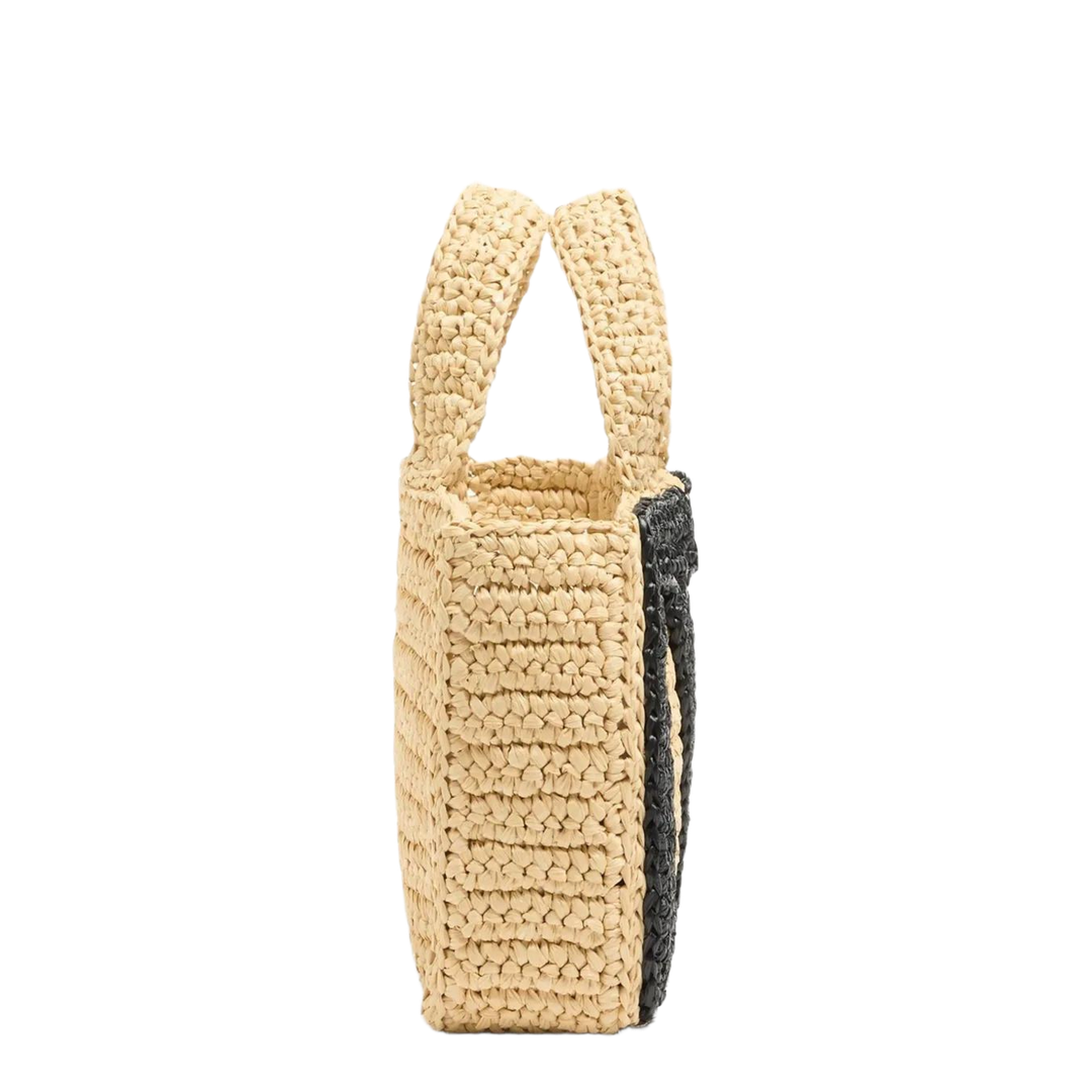 Viva Superstar Small Raffia Shopper - Image 4