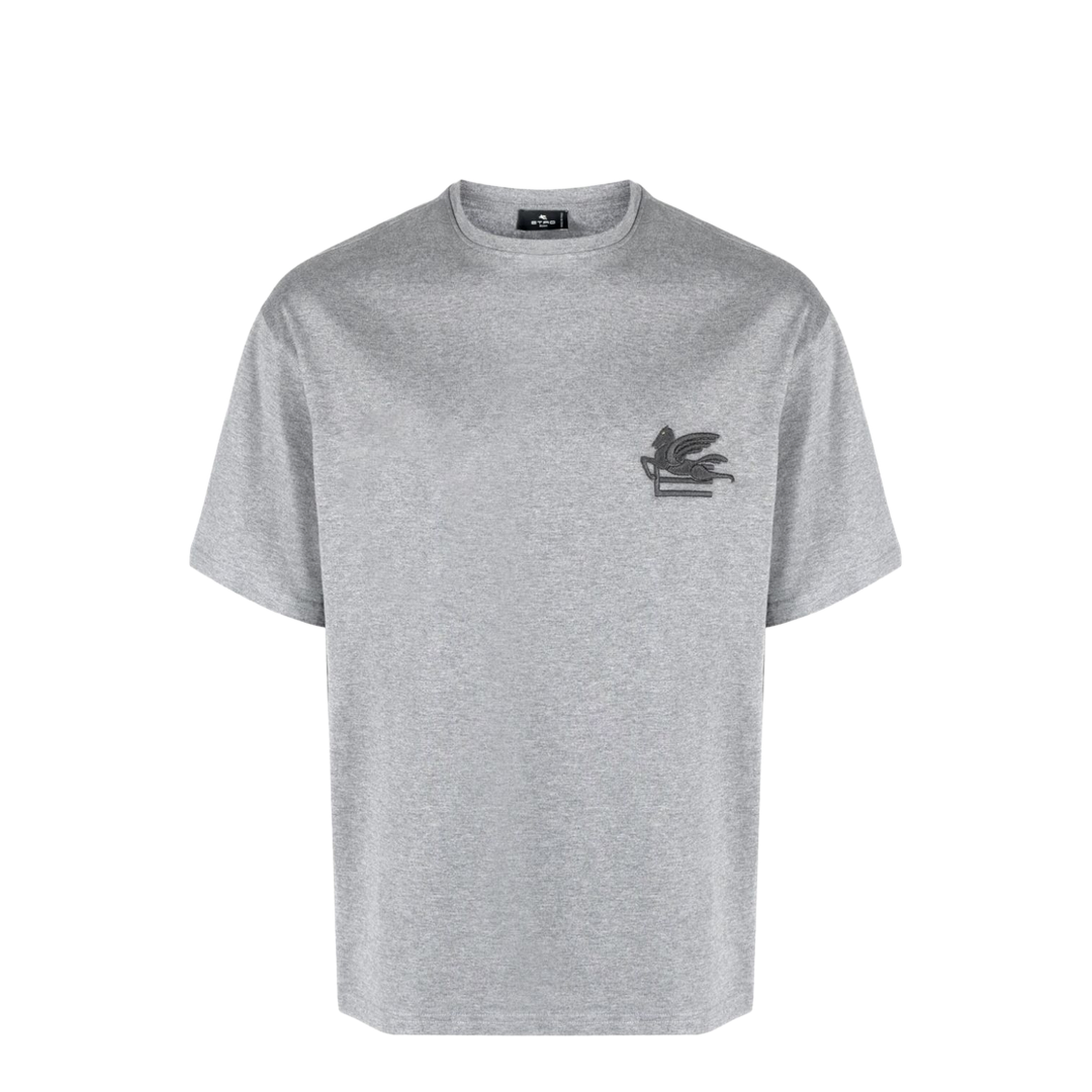 T-shirt With Pegasus Embroidery - Image 1