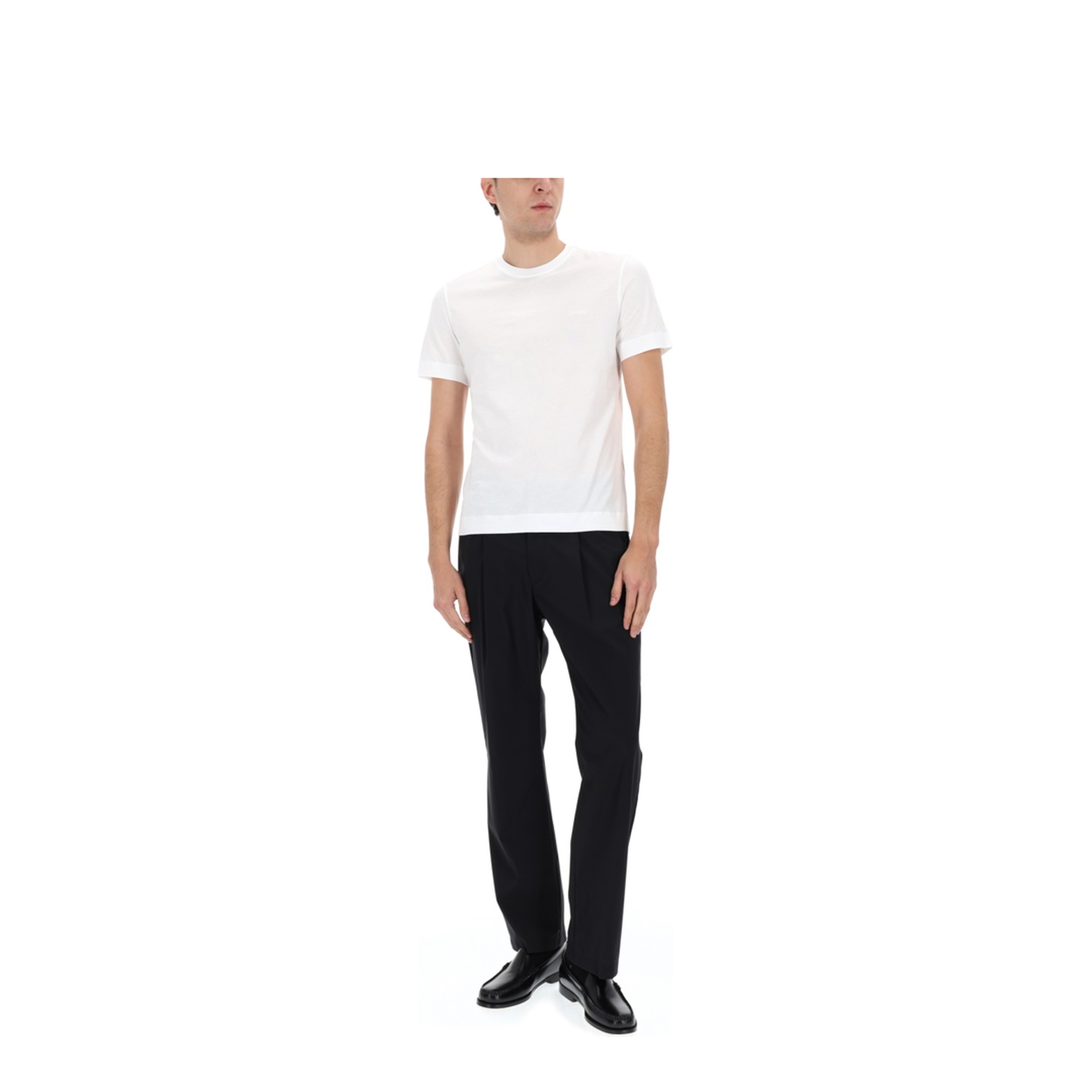 Wool Blend Tailored Pants - Image 2