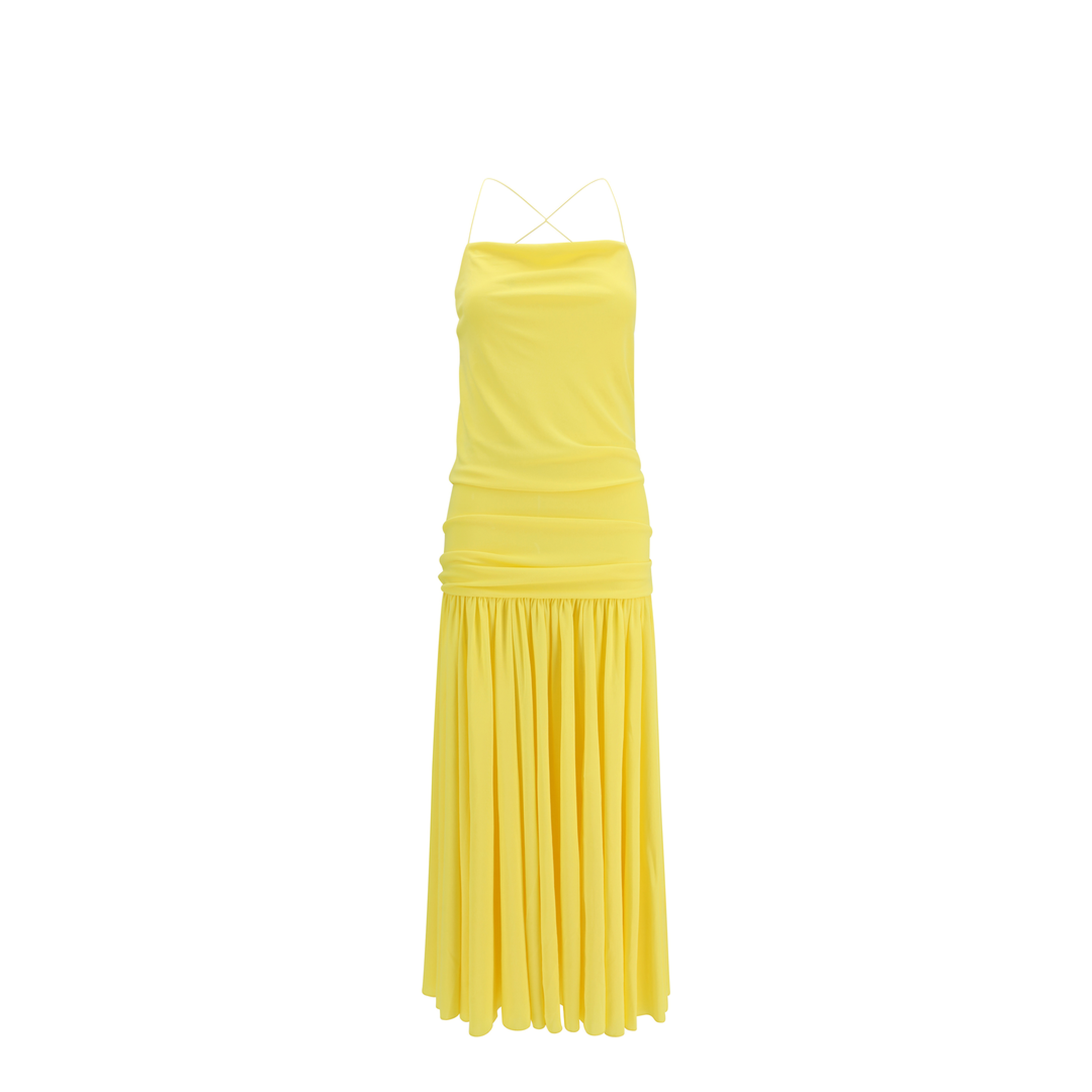 Pleated Midi Dress - Image 1
