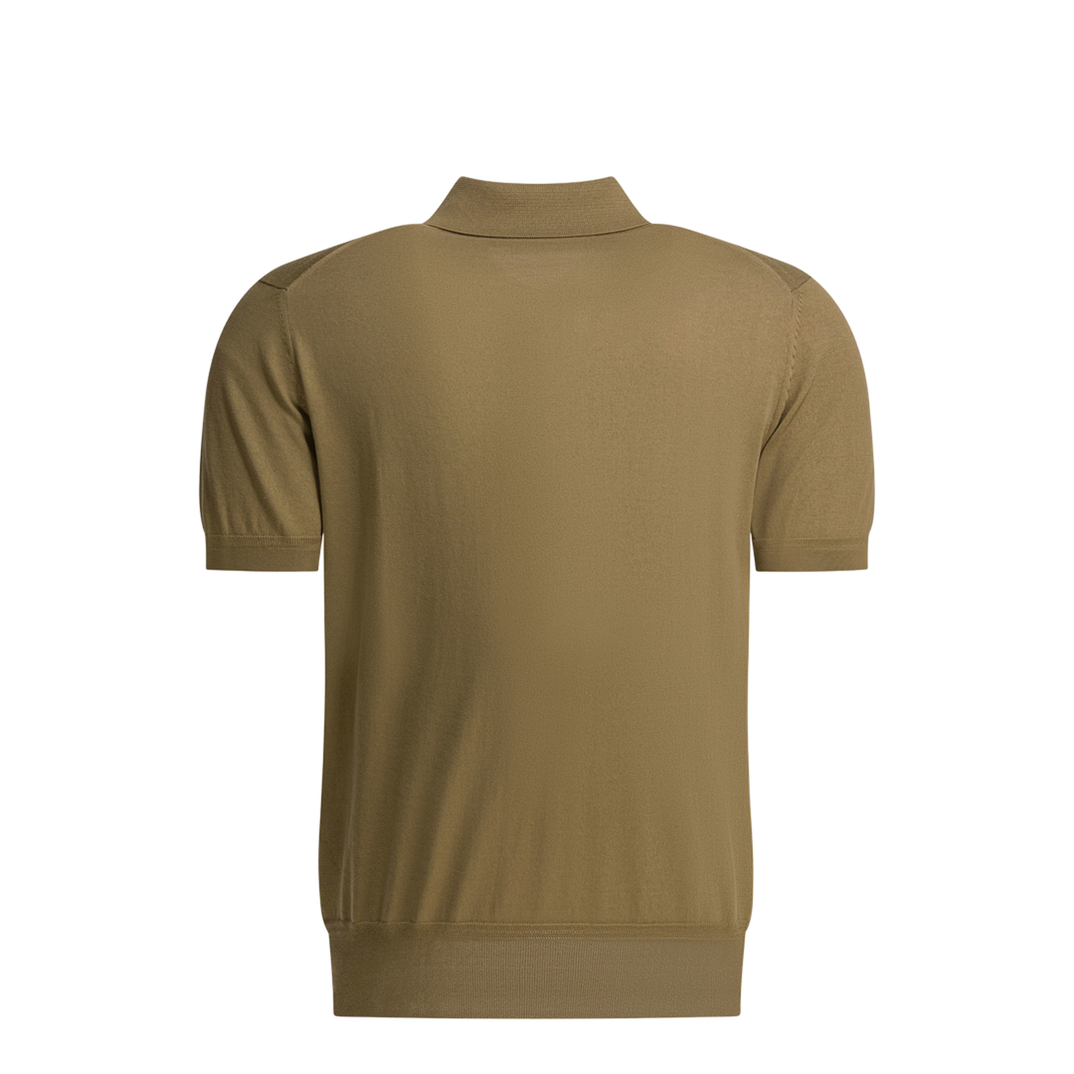 Cotton Knit Polo Shirt - Image 2